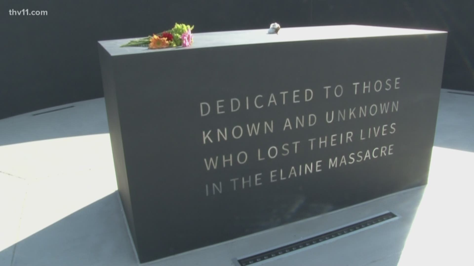 A memorial now honors one of the key figures to emerge from the Elaine Massacre on the Arkansas Delta. The ceremony meant a lot to the heroes' families.