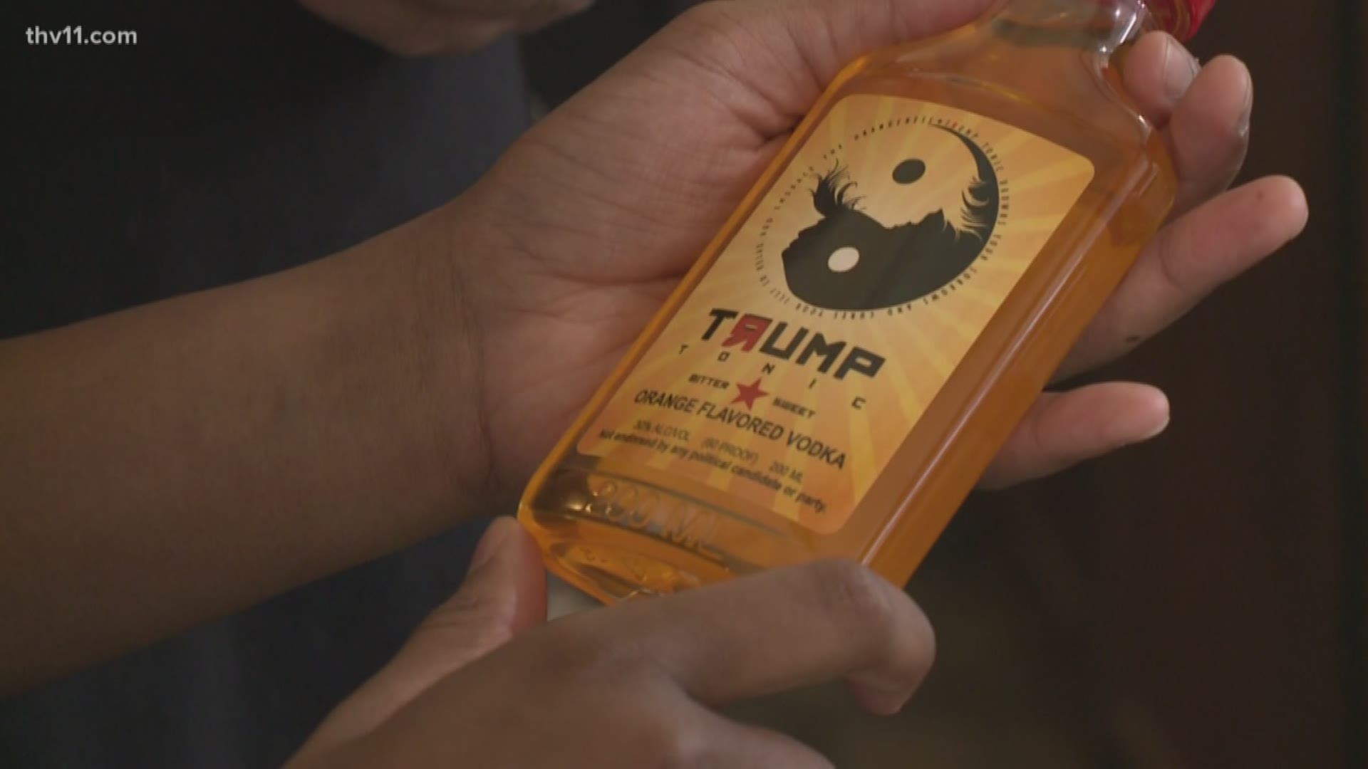 An Arkansas distillery is taking advantage of the political climate.
