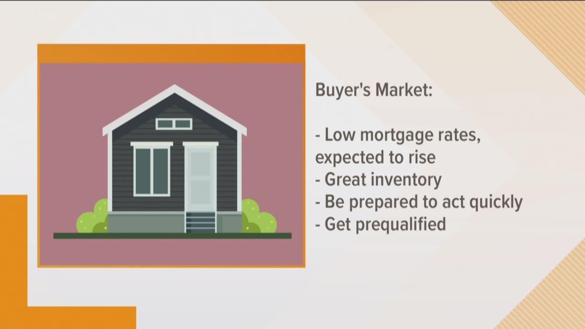 Little Rock Mortgage gives us some advice on how to buy a home in what is known as a buyer's market.