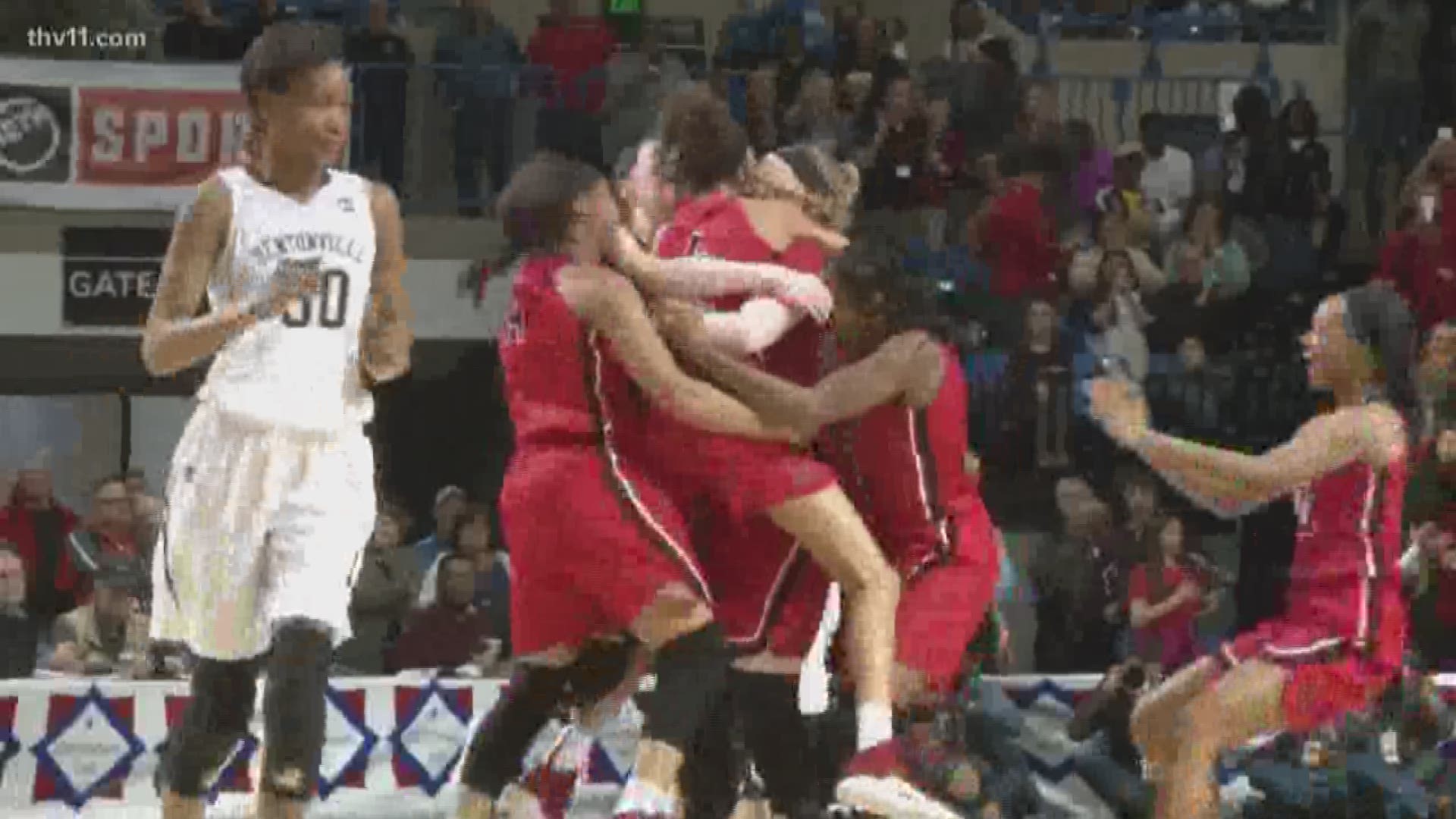 Wolfenbarger's buzzer beater lifts Northside to 6A crown