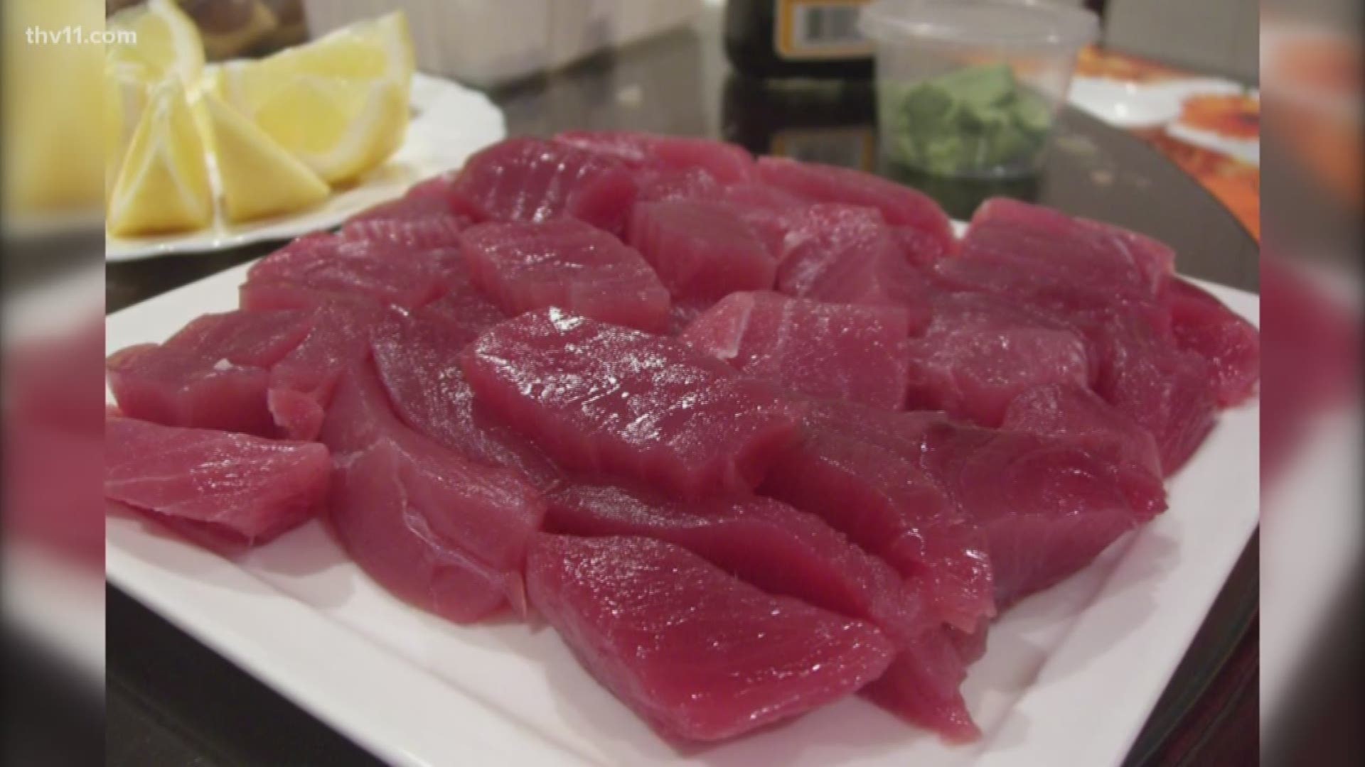 The FDA is advising consumers to not eat yellowfin tuna steaks from Kroger retail stores in Arkansas.