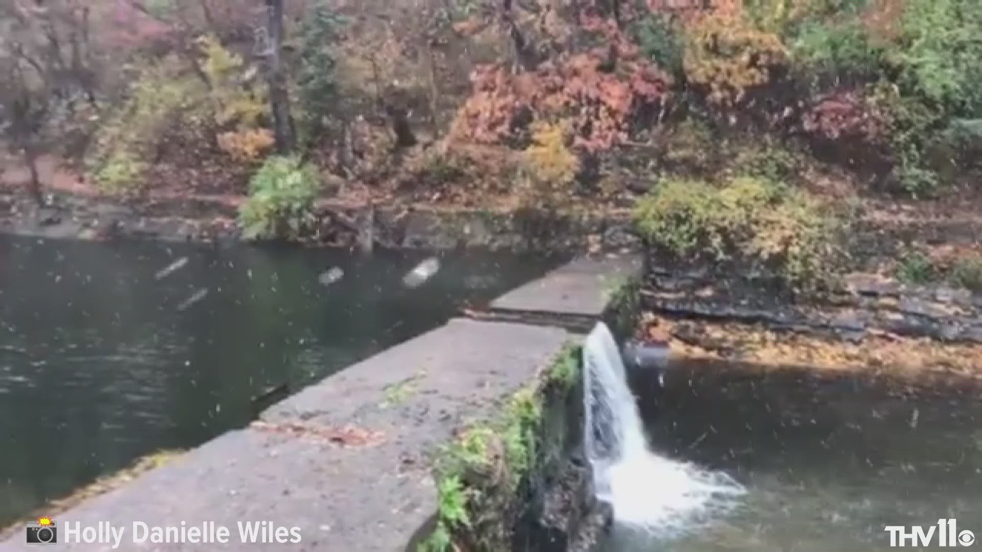 siloam springs waterfall