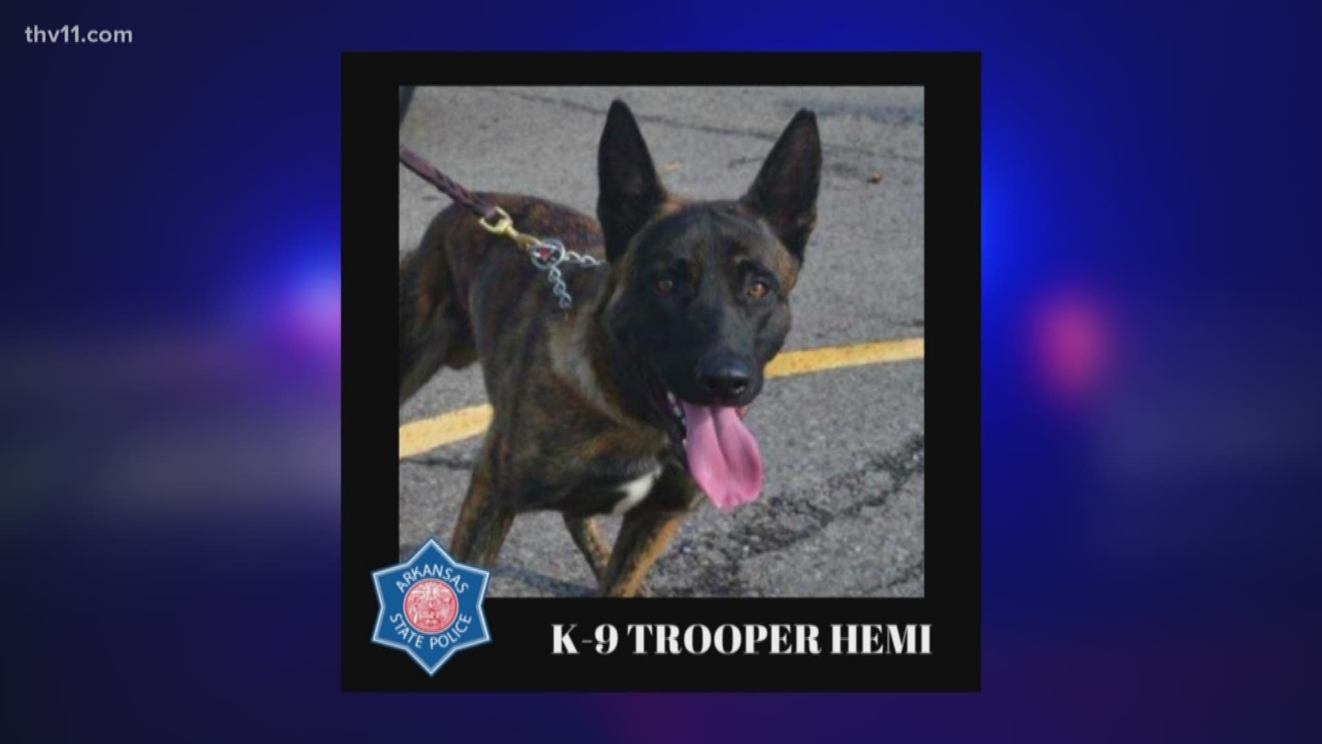 A man accused of shooting and killing a K-9 officer, dies in the hospital, after getting shot by troopers.