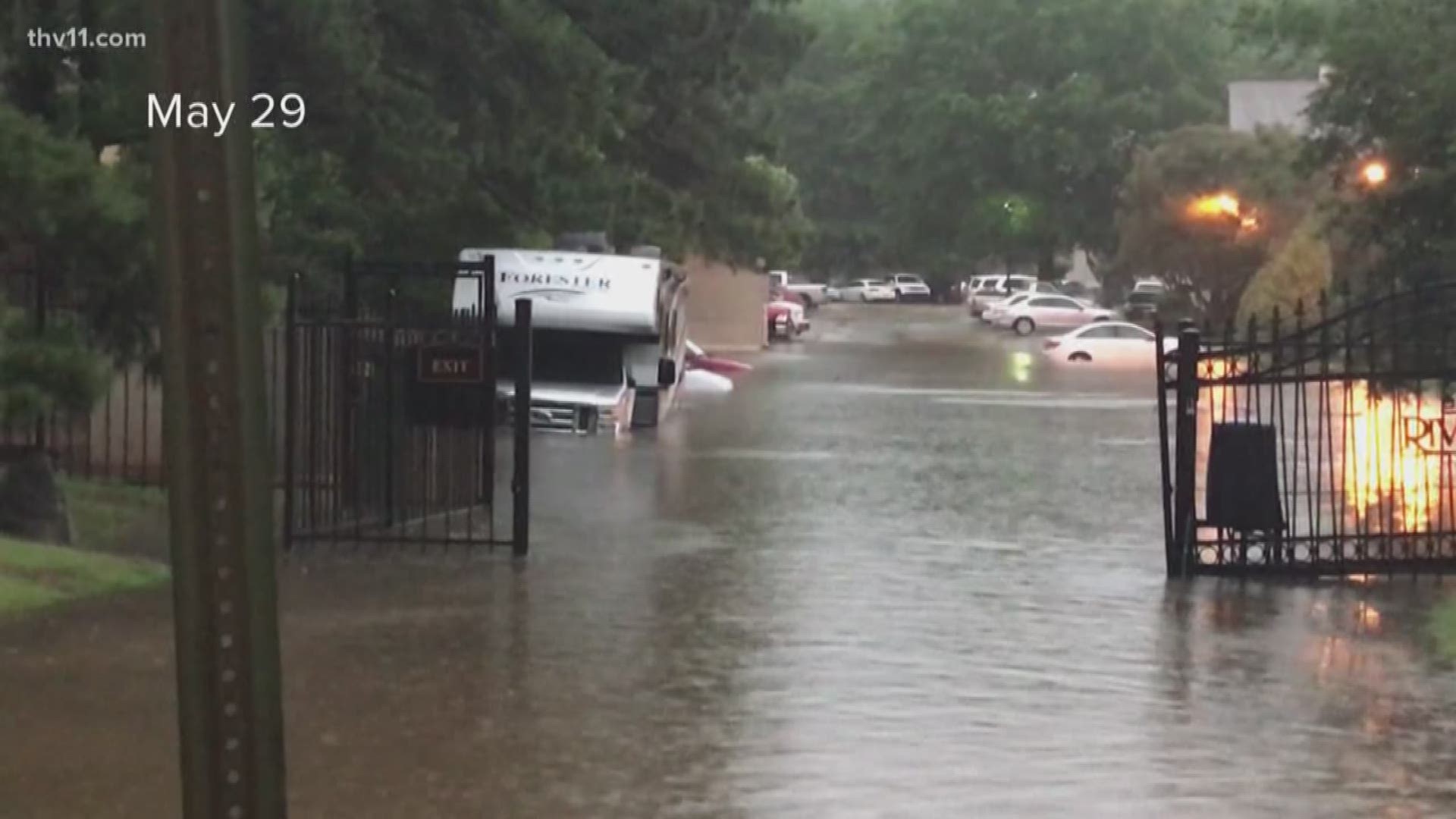 Flash flooding in the Riverdale district had people who live there worried that this would become a permanent thing.