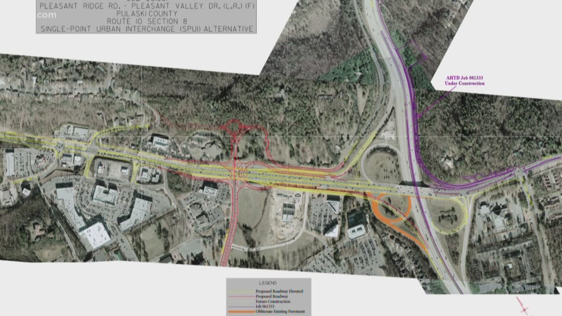 AR-Dot is sharing the latest plans for widening Cantrell Road near I-430.
