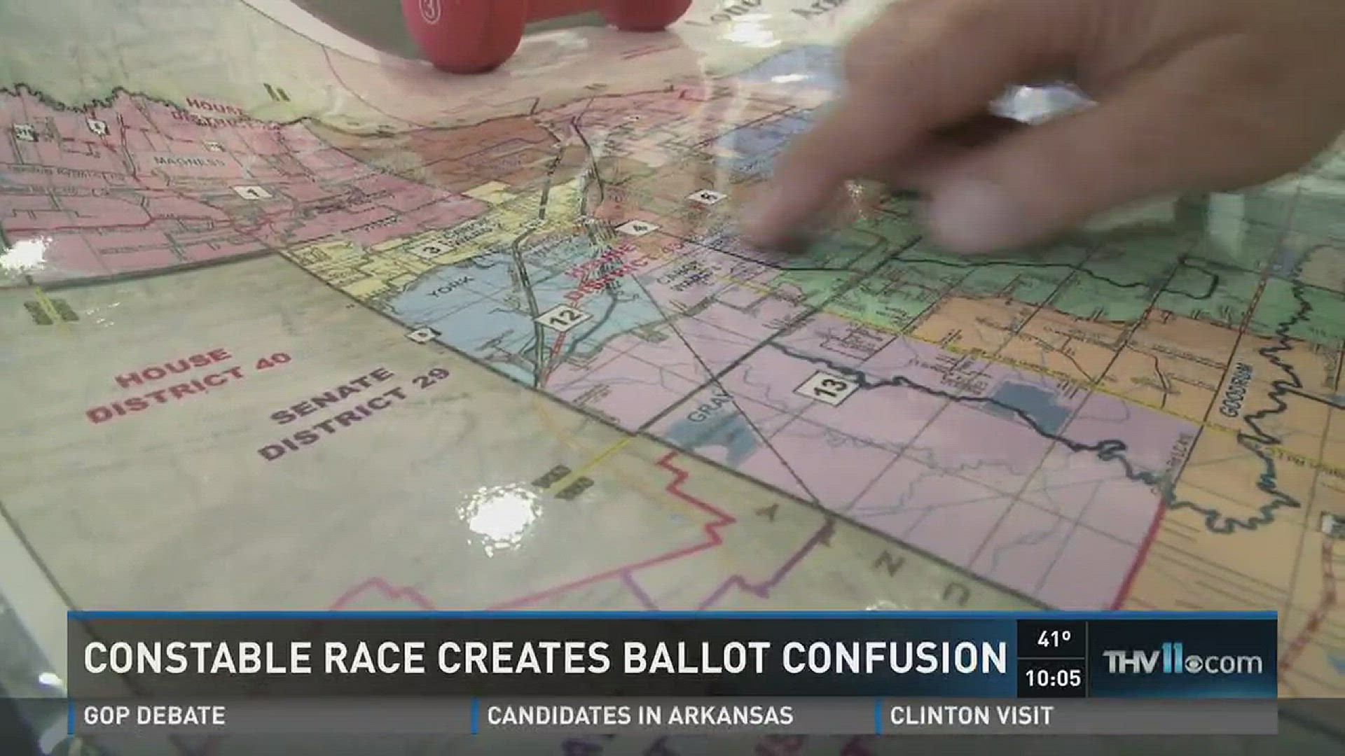 In Lonoke County, there has been a mix-up of where the two constable candidates live. THV11.com 2/25/15