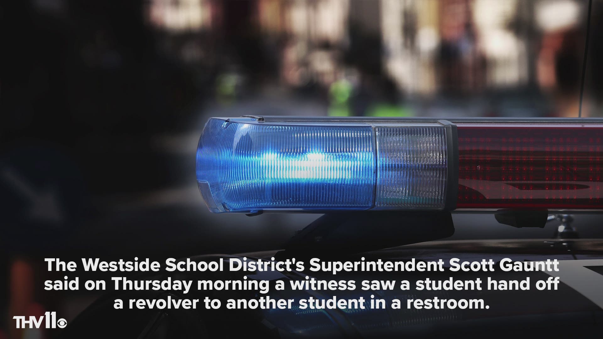 According to the superintendent, two middle school students were arrested with a revolver in a Jonesboro school.