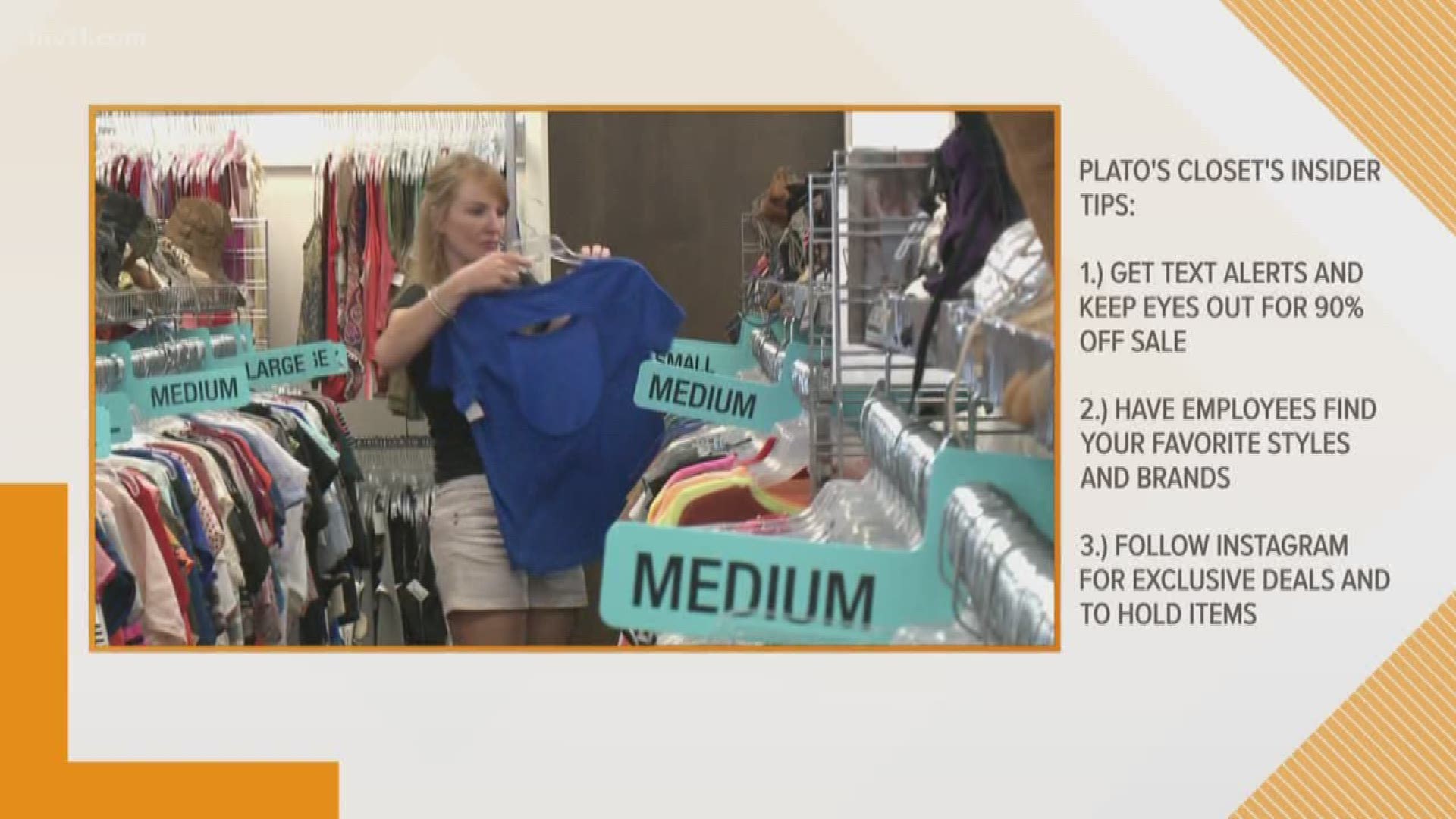 Amanda Jaeger brought back some great tips to thrifting success.