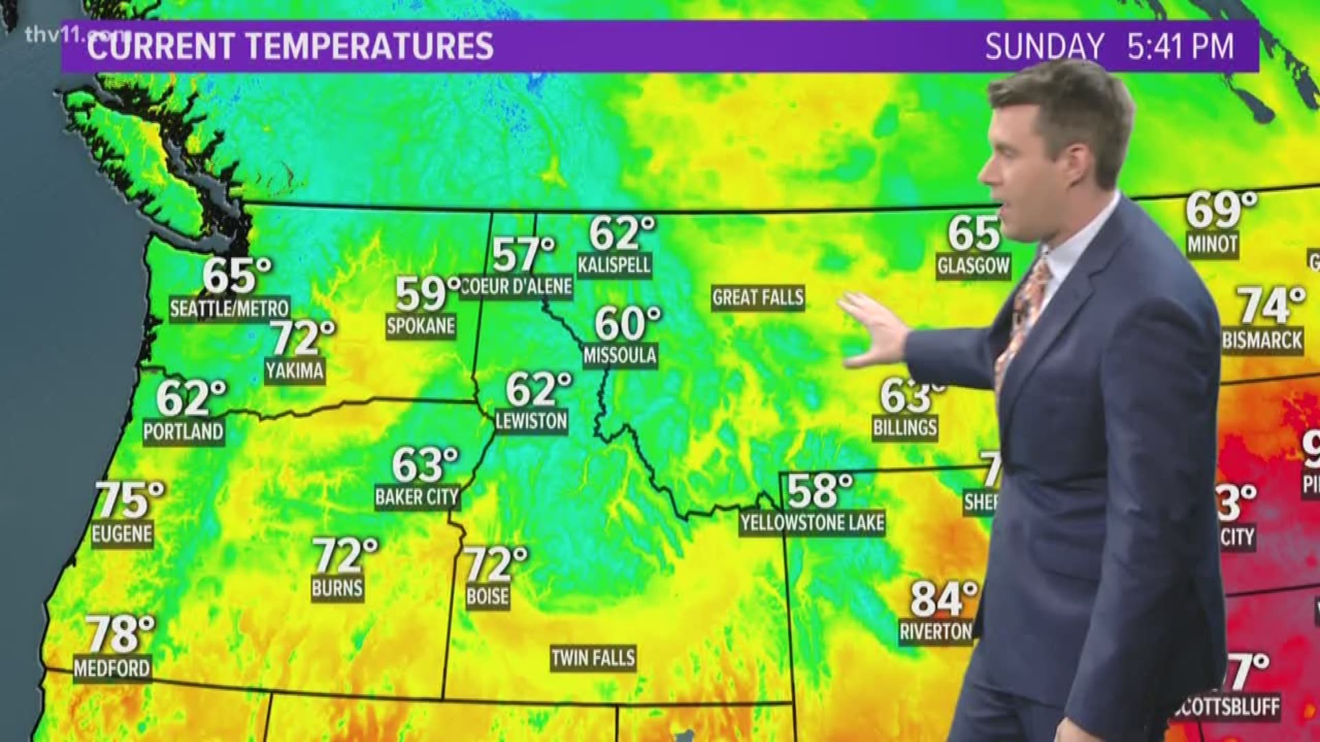 August 26 Weather Forecast 