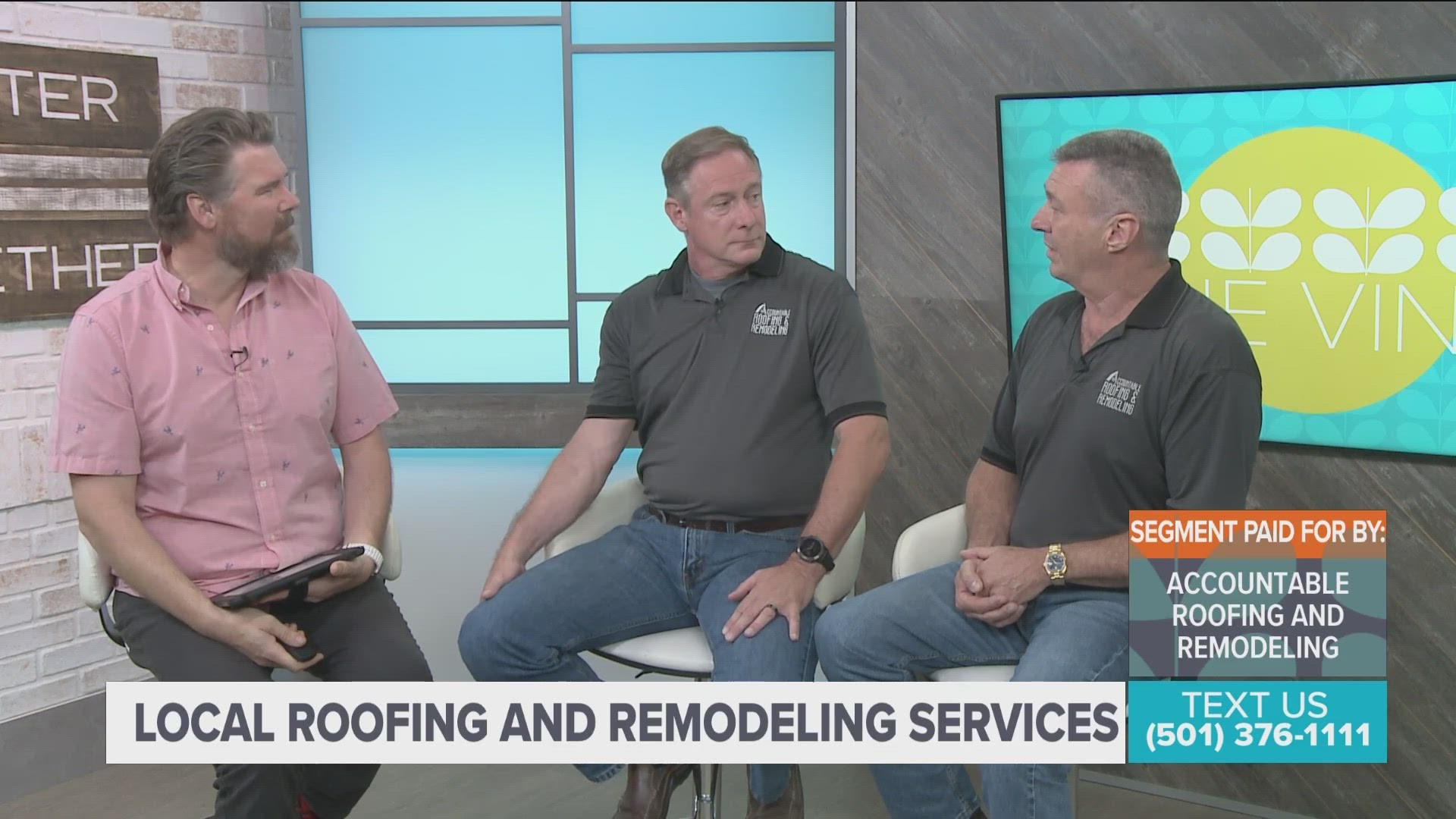 Gary and Ted co-owners of Accountable Roofing and Remodeling tell us about how to pick a good contractor.