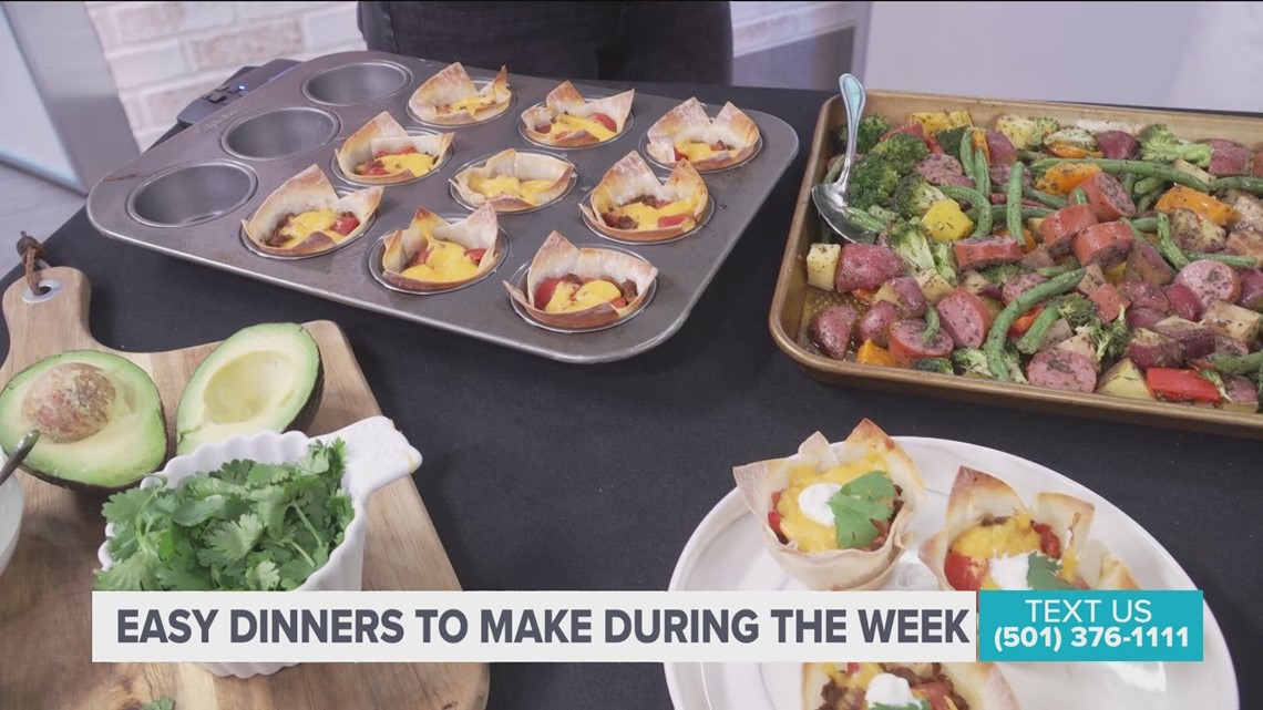 Easy dinners to make during the week