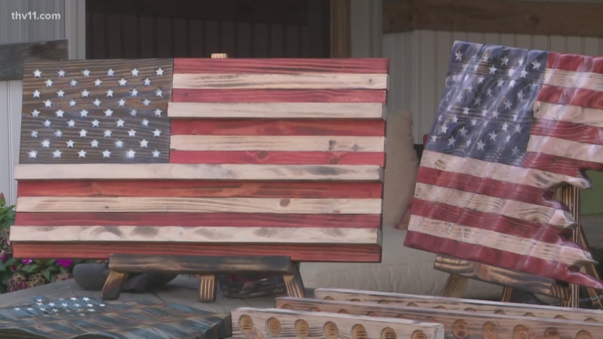Rozman Wood Design creates beautiful flag-themed masterpieces and decorative items out of wood. This shop is Veteran owned and operated, located in Cabot, AR.