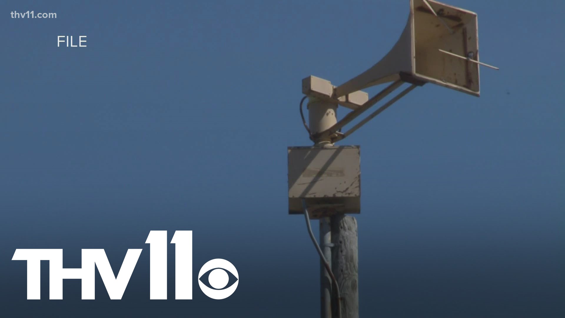 The sound of tornado sirens going off could soon be a thing of the past in Drew County.