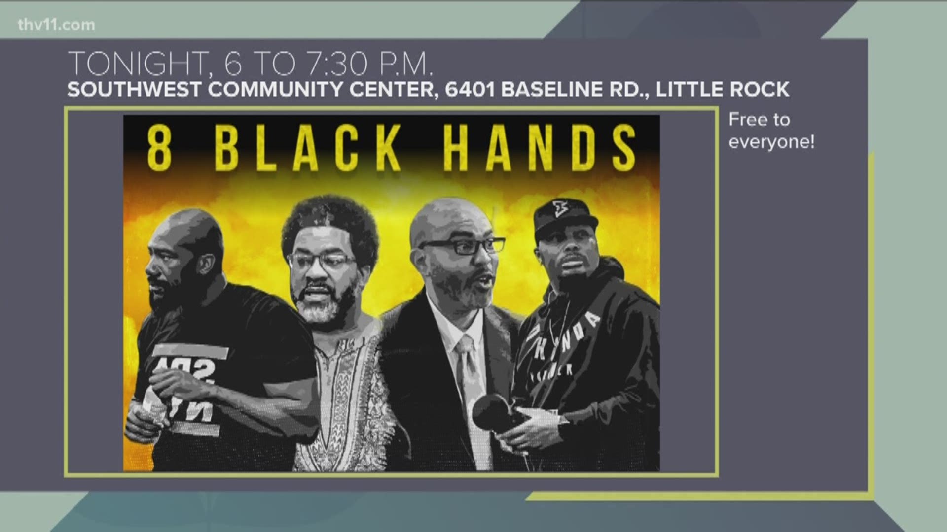 They describe themselves as "one small band of freedom fighters bringing sanity to the village." The guys behind the 8 Black Hands podcast are in Little Rock today.