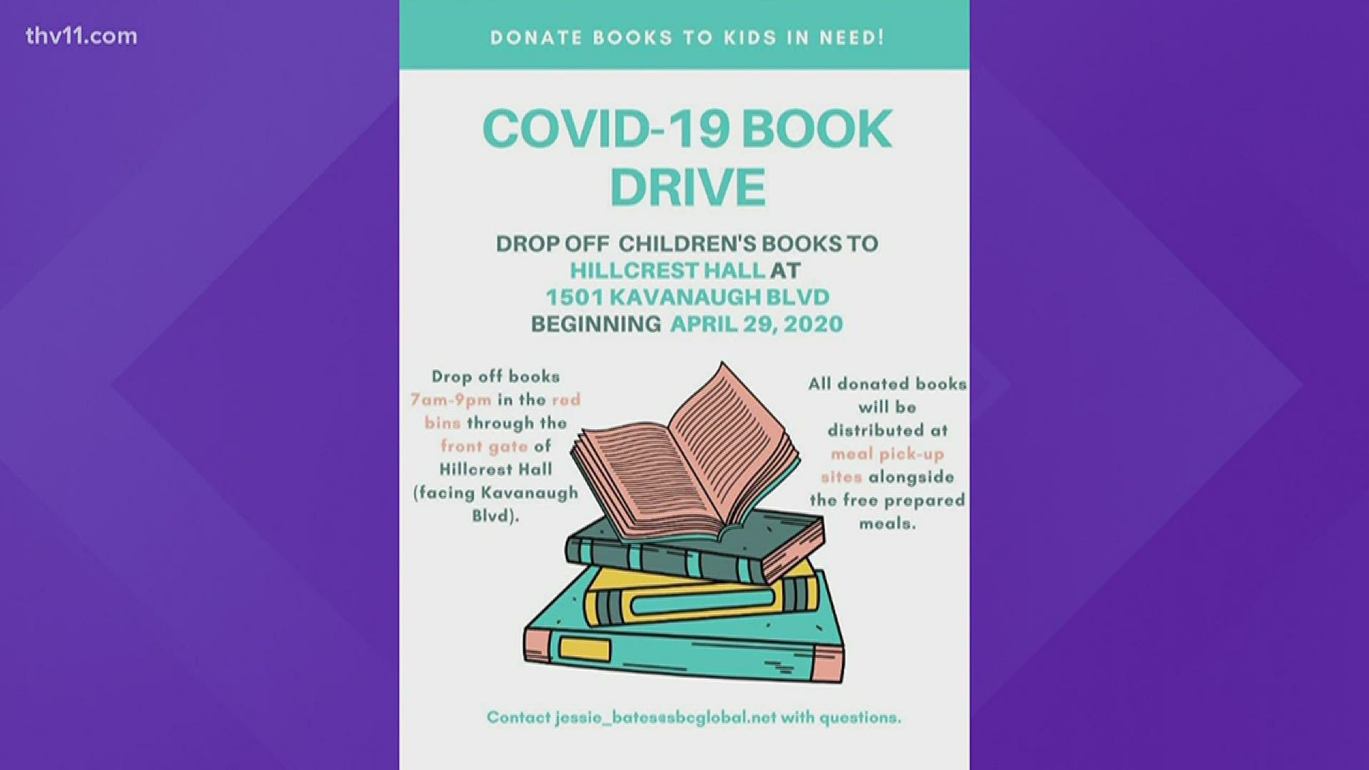 You have the chance to bring more books into the homes of central Arkansas students.