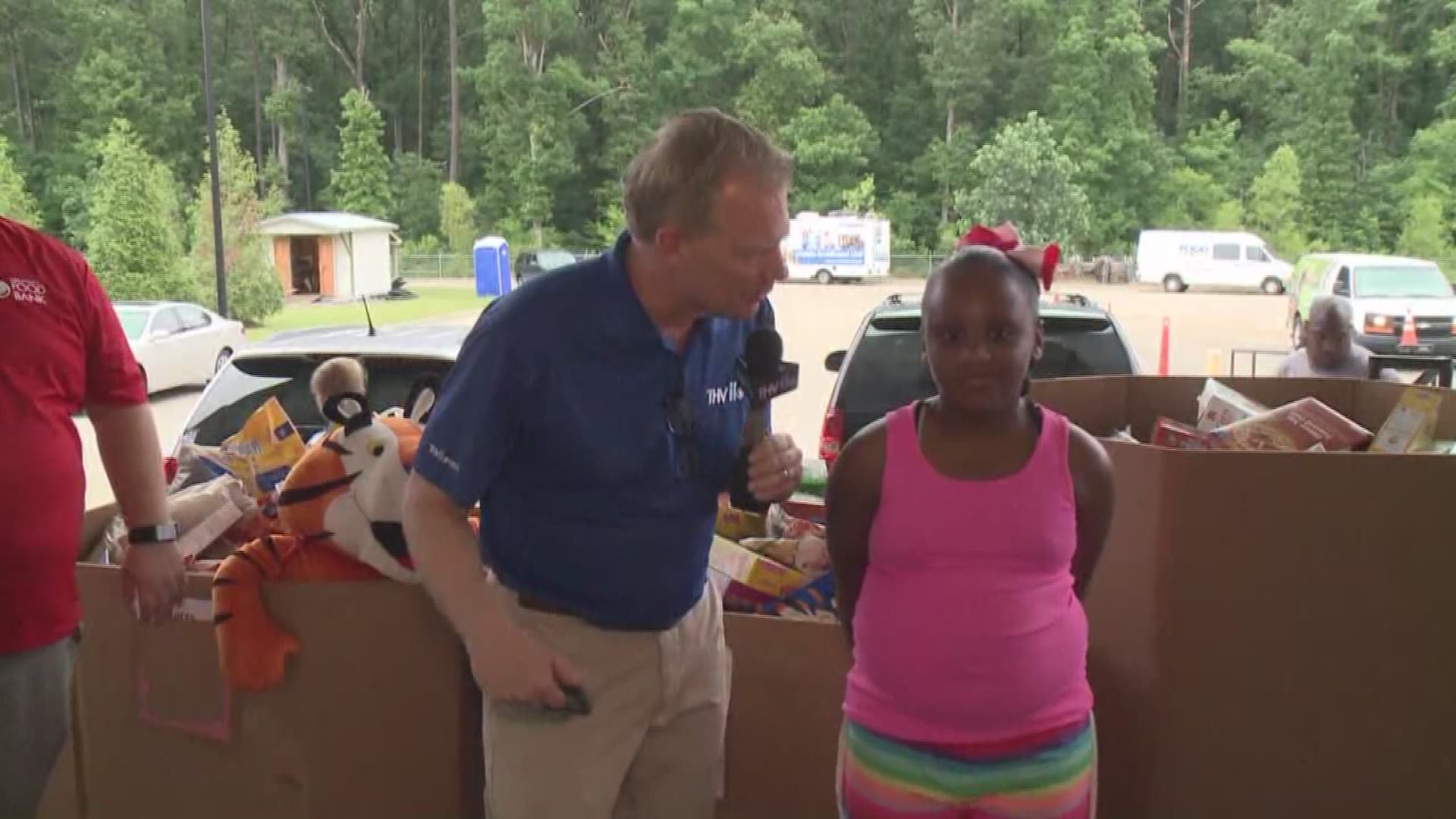 Tom Brannon was live from the Arkansas Foodbank warehouse to wrap up the last day of the THV11 Summer Cereal Drive