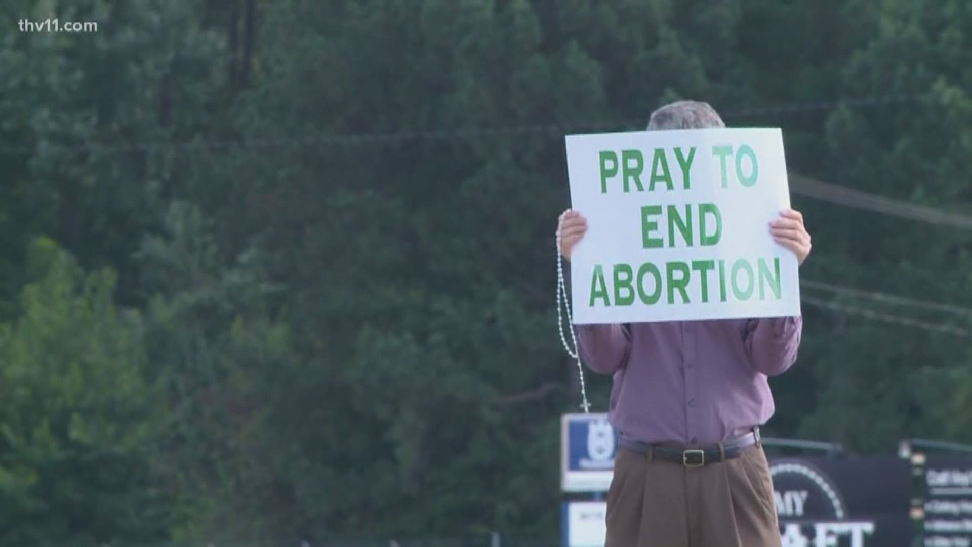 Across the nation, and right here in central Arkansas pro-life activists took to the streets for "Life Chains," arguing for the end of abortion.