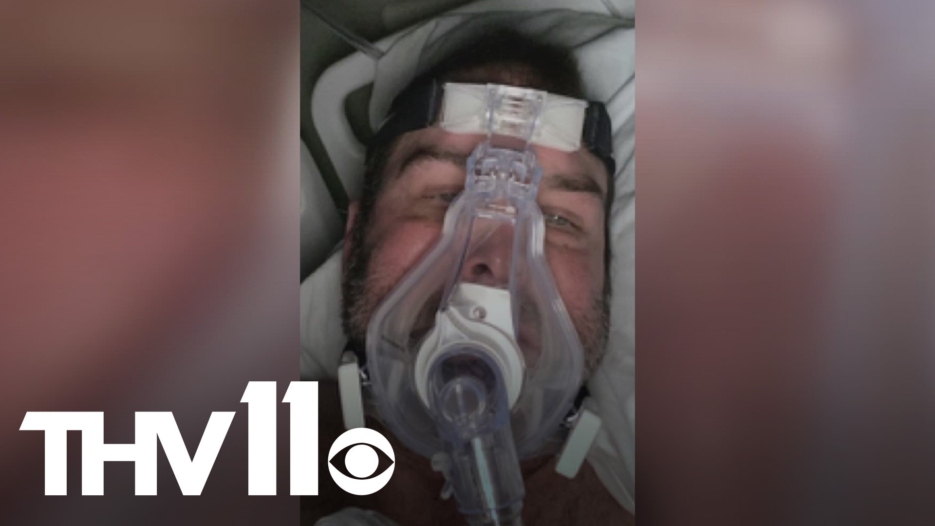 A Springdale health care professional has spent 26 days in an ICU battling the COVID-19 virus while a ventilator helps him breathe.