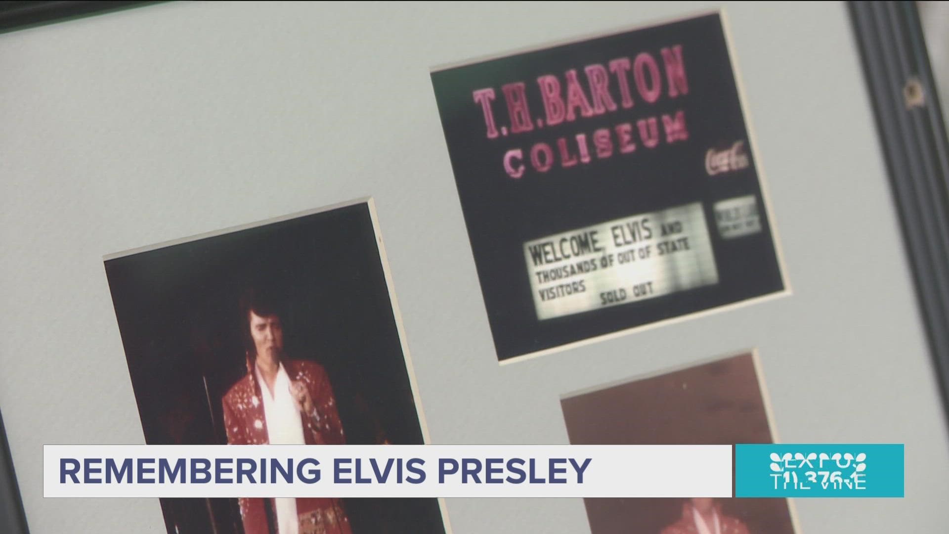 Elvis performed at Barton Collesium on April 17, 1972