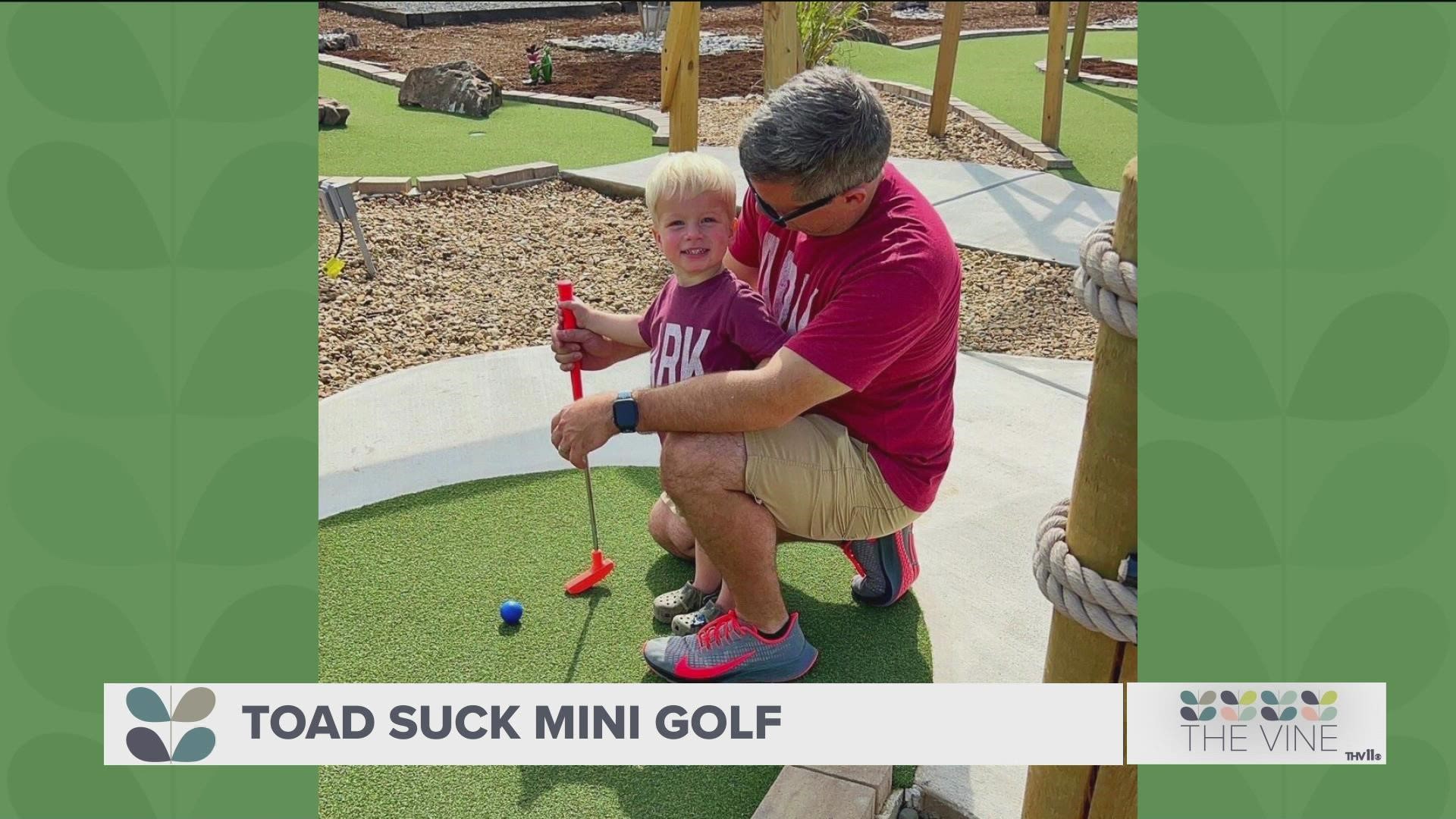 Faulkner County has a new place to have fun with your friends or family or for a date night — Toad Suck Mini Golf!