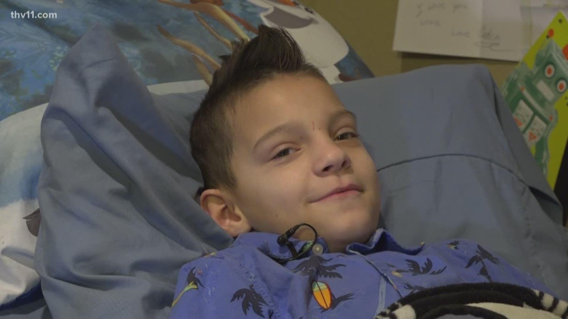 Hundreds and hundreds of people all across the country have rallied behind an Arkansas boy who has one simple request.