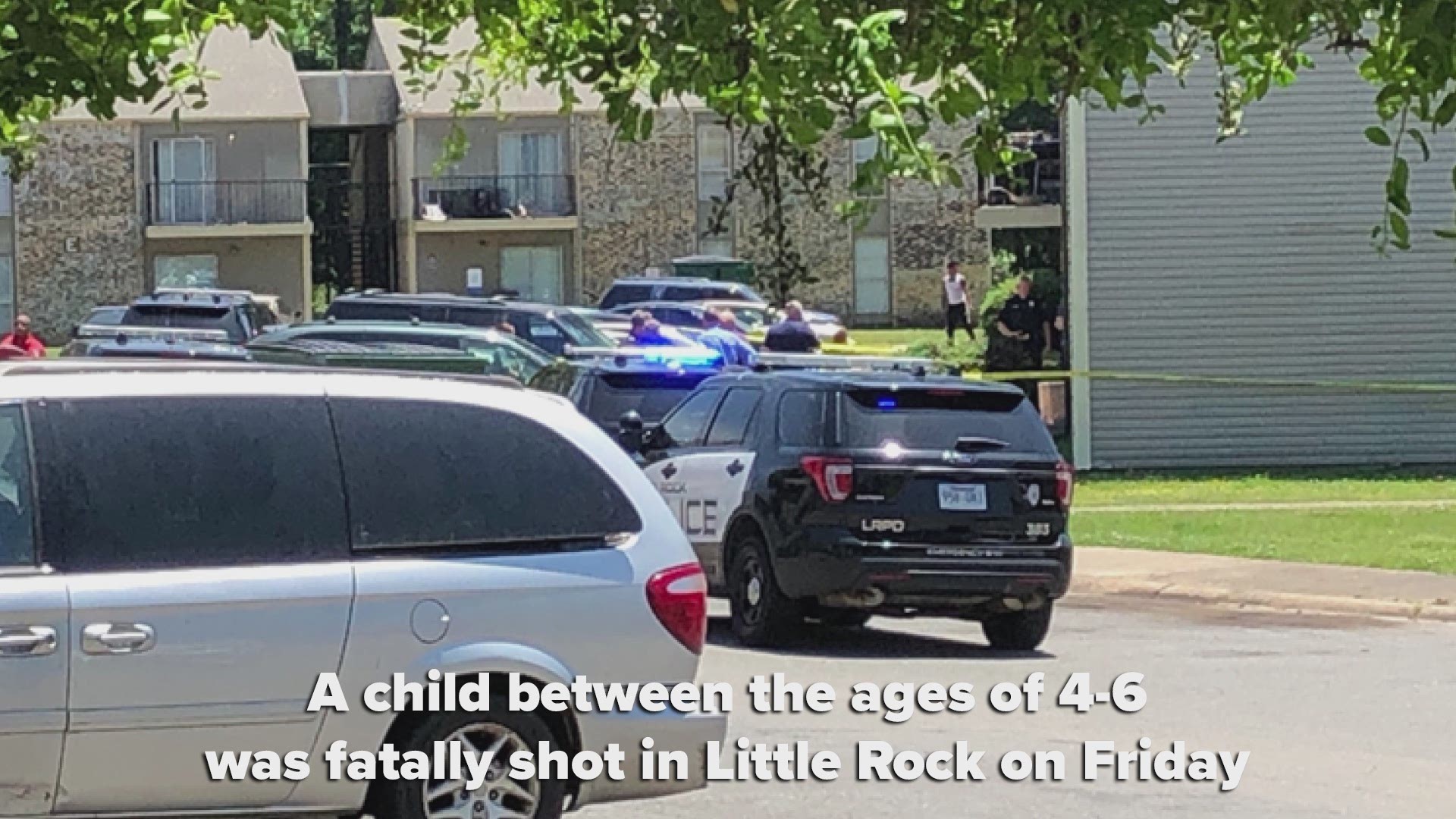 According to the Little Rock Police Department, a male child was shot and killed on at Westbridge Apartments on Labette Manor Drive.