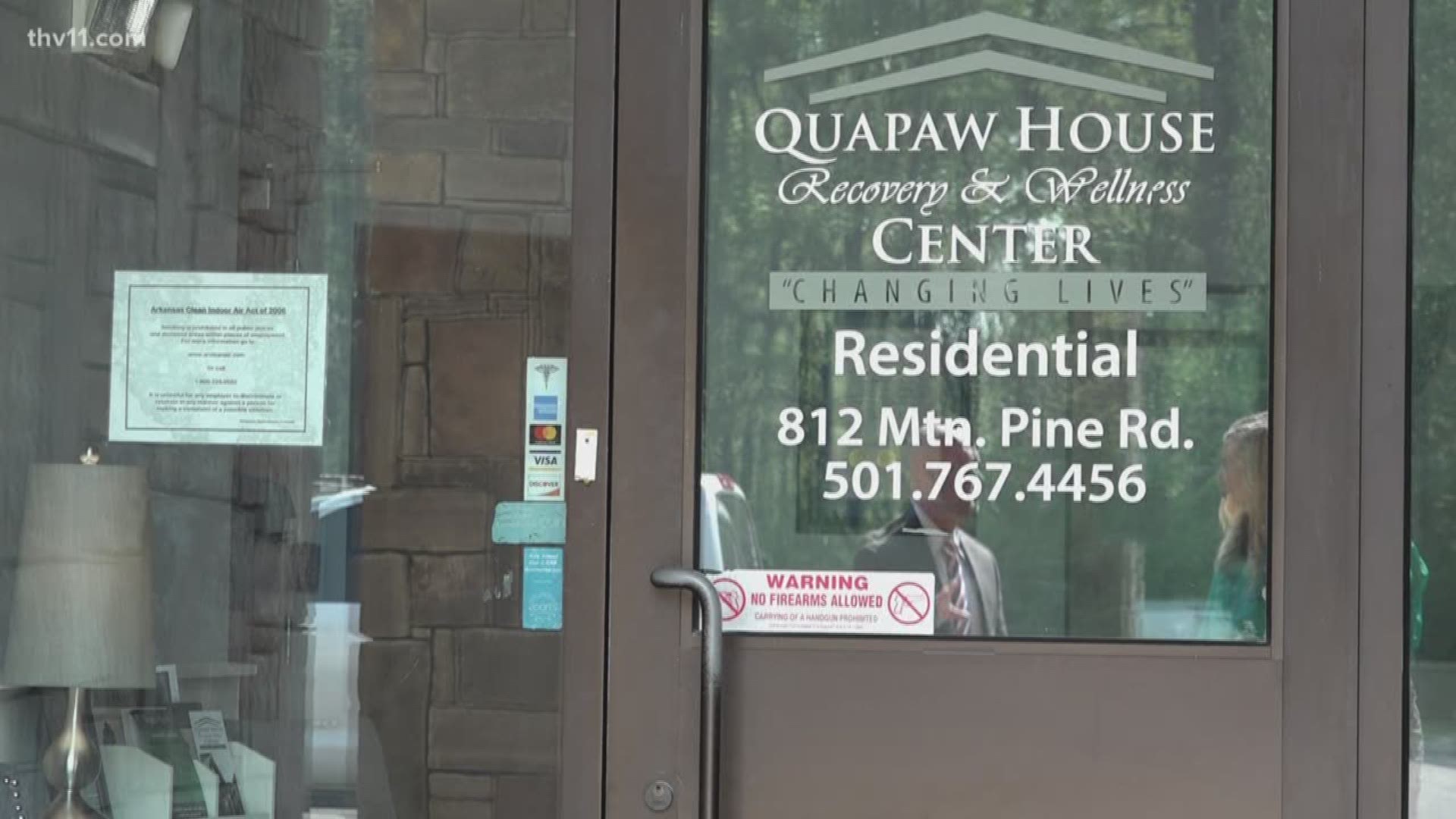 THV11's Winnie Wright was at Quapaw House Tuesday, reporting on the lack of rehab facilities available in Arkansas. While there, she met a number of former addicts -- now working in recovery -- dedicating their lives to saving others from addiction.