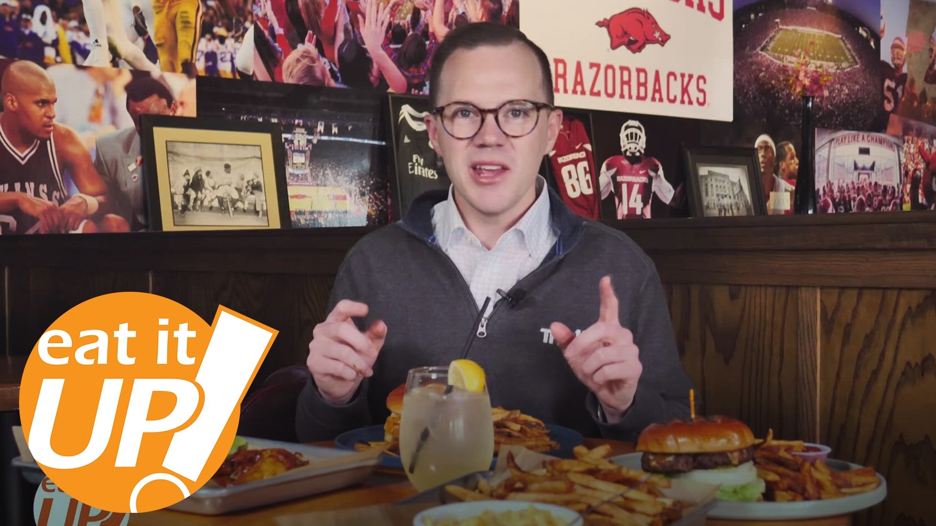 On this week's Eat It Up, Skot Covert visits Prospect Sports Bar & Grill in Little Rock, a family-friendly spot to catch all the big games and enjoy delicious food.