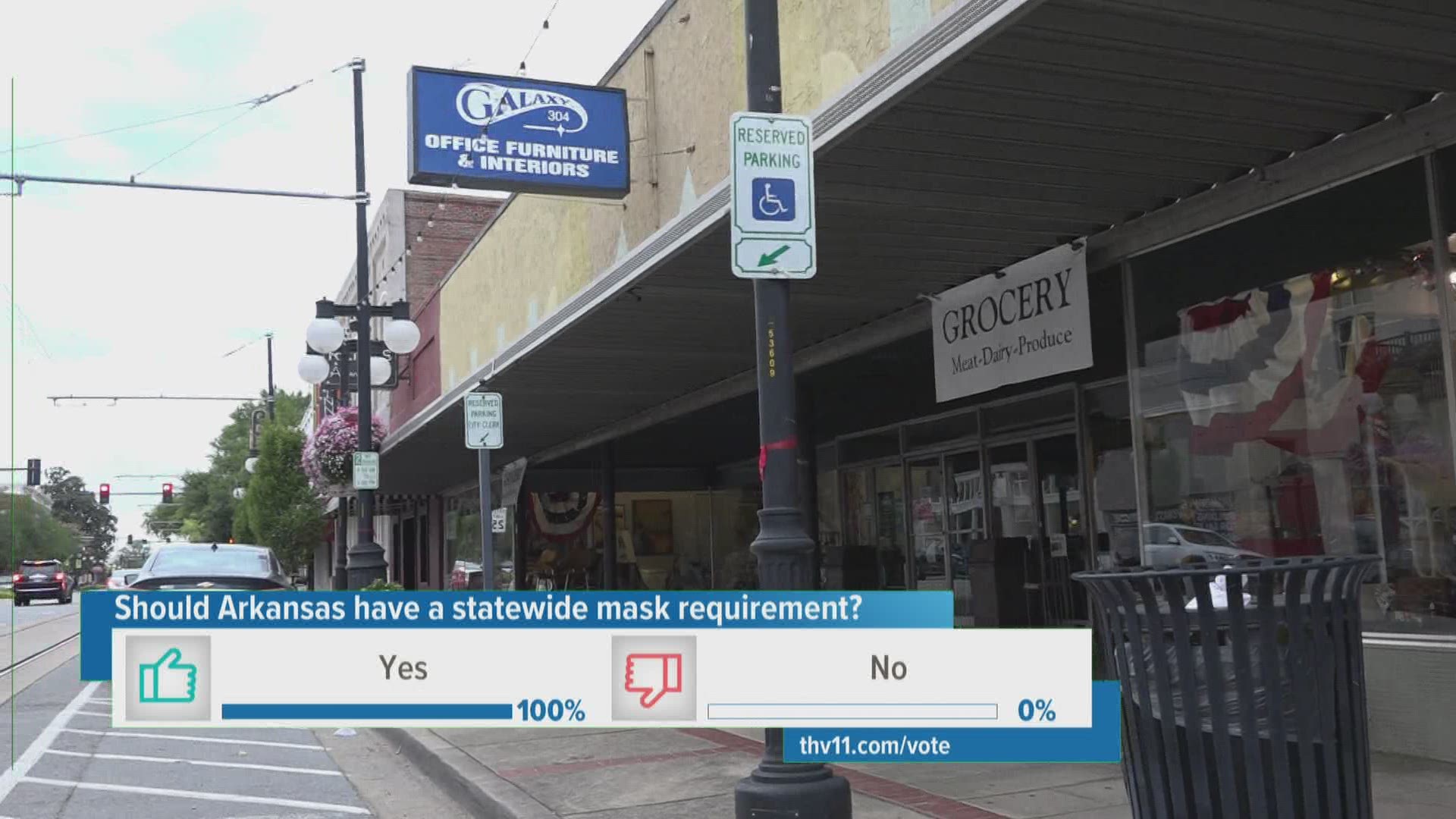 The North Little Rock city council passed an ordinance that requires masks inside businesses.
