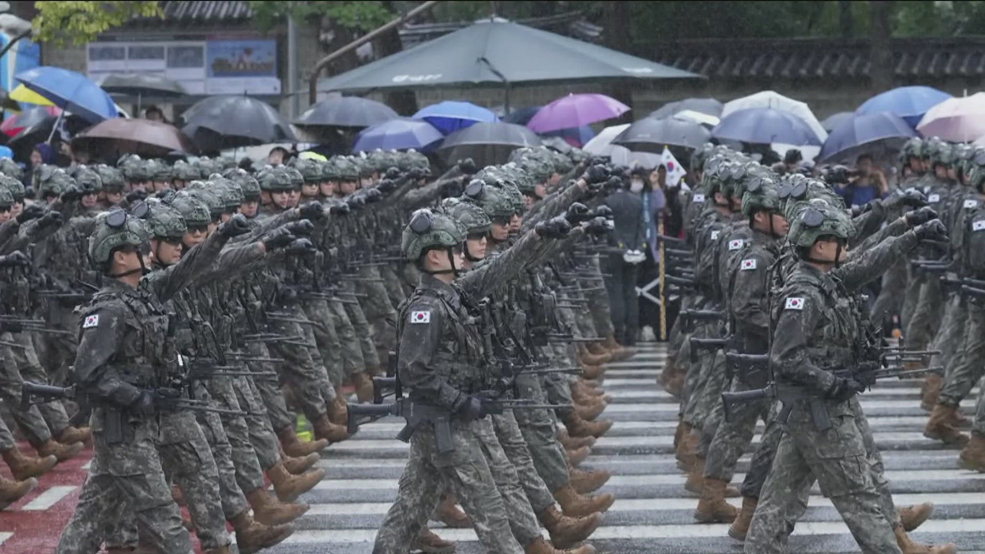 Protests broke out across the nation after South Korea's president declared martial law on Tuesday, forcing him to lift the order.