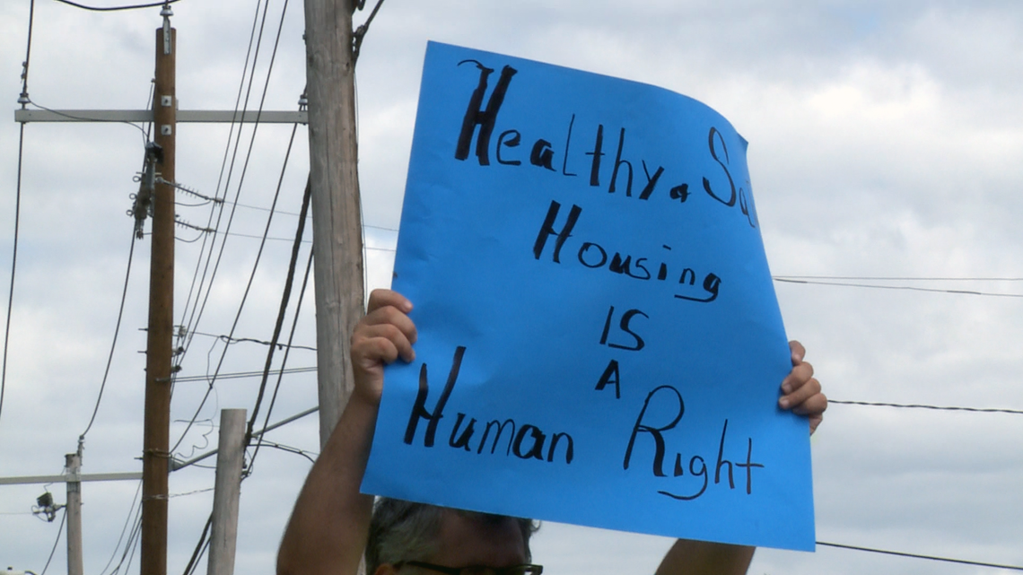 Spanish Valley residents rally over 'unsafe' living conditions