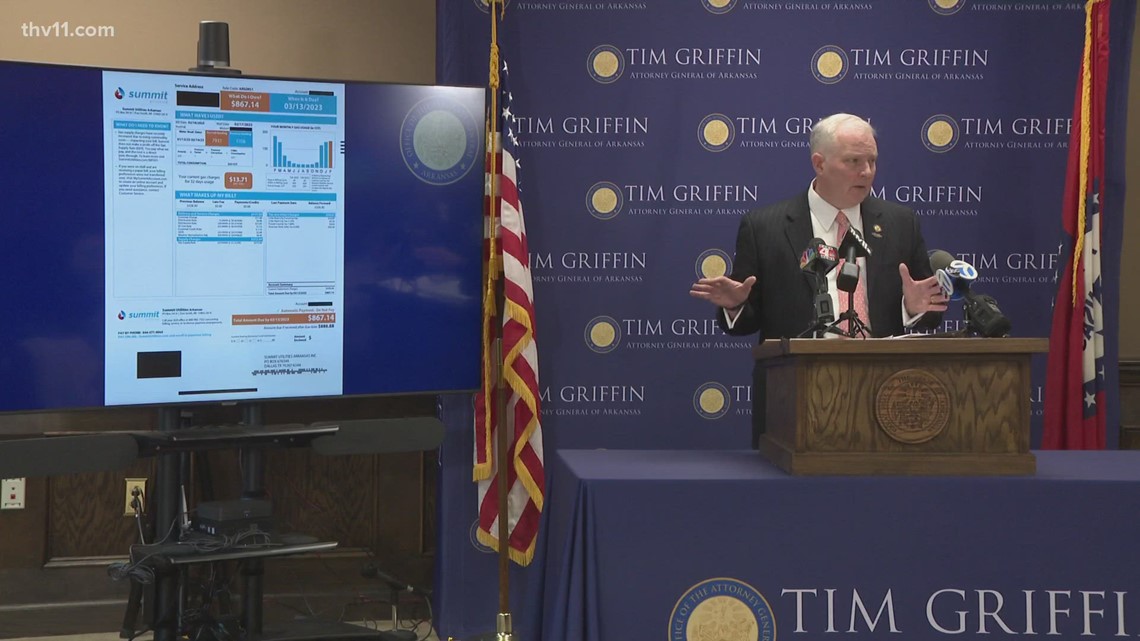 Arkansas AG Requests Commission To Investigate Summit Utilities | Thv11.com