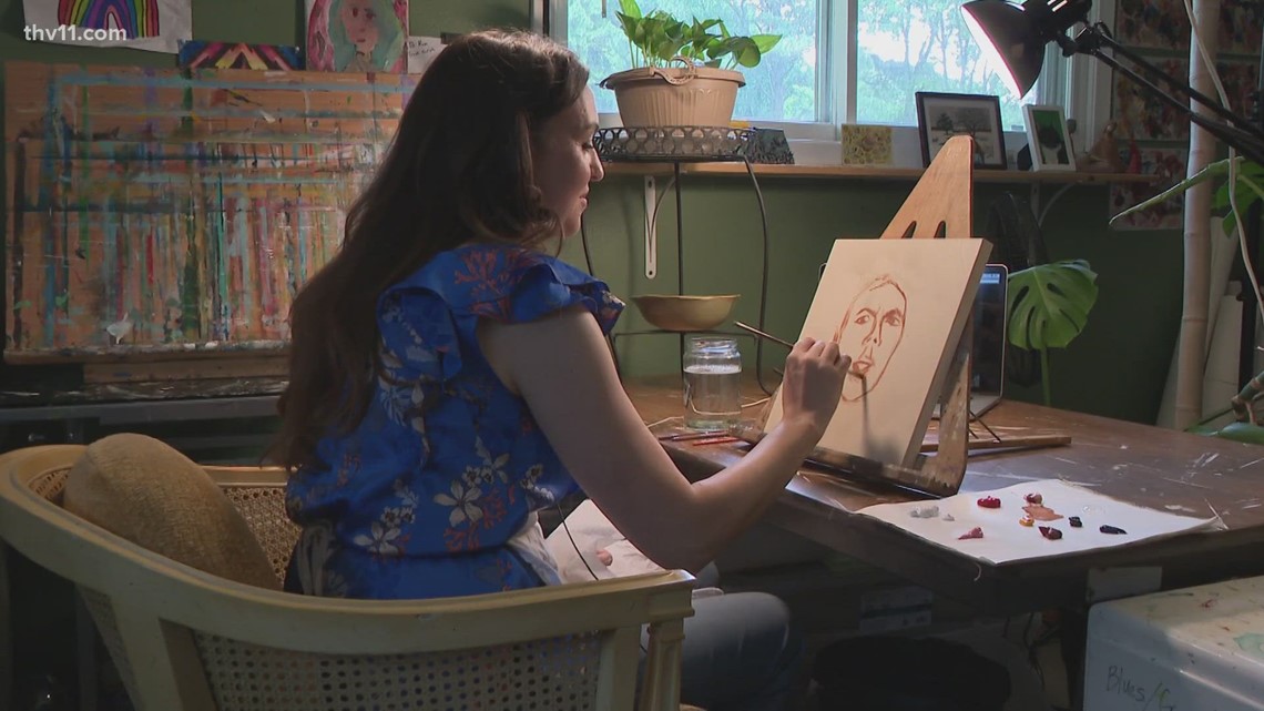 Arkansas artist processes grief through painting - Vimarsana News