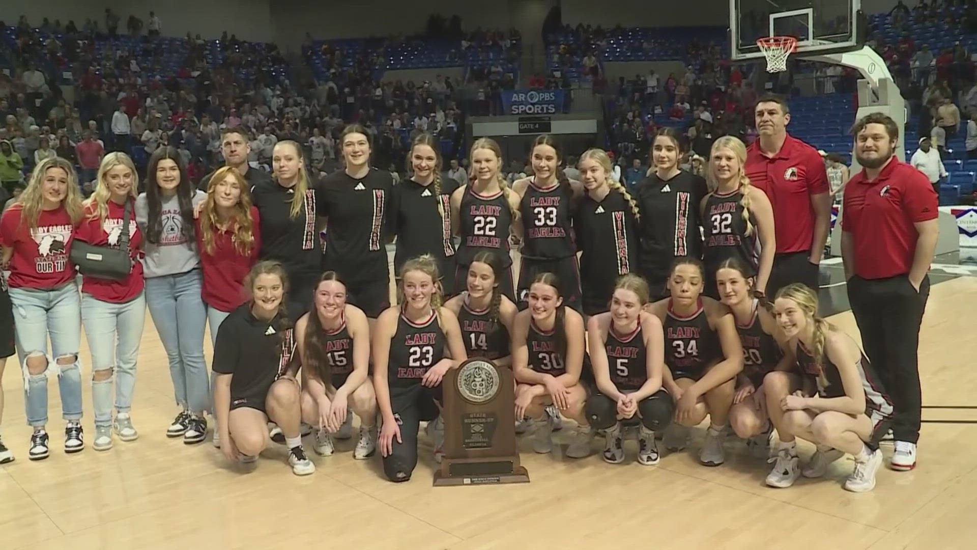 Vilonia couldn't keep pace with defending state champion Greenwood, falling 77-51 in the Class 5A girls basketball state final.