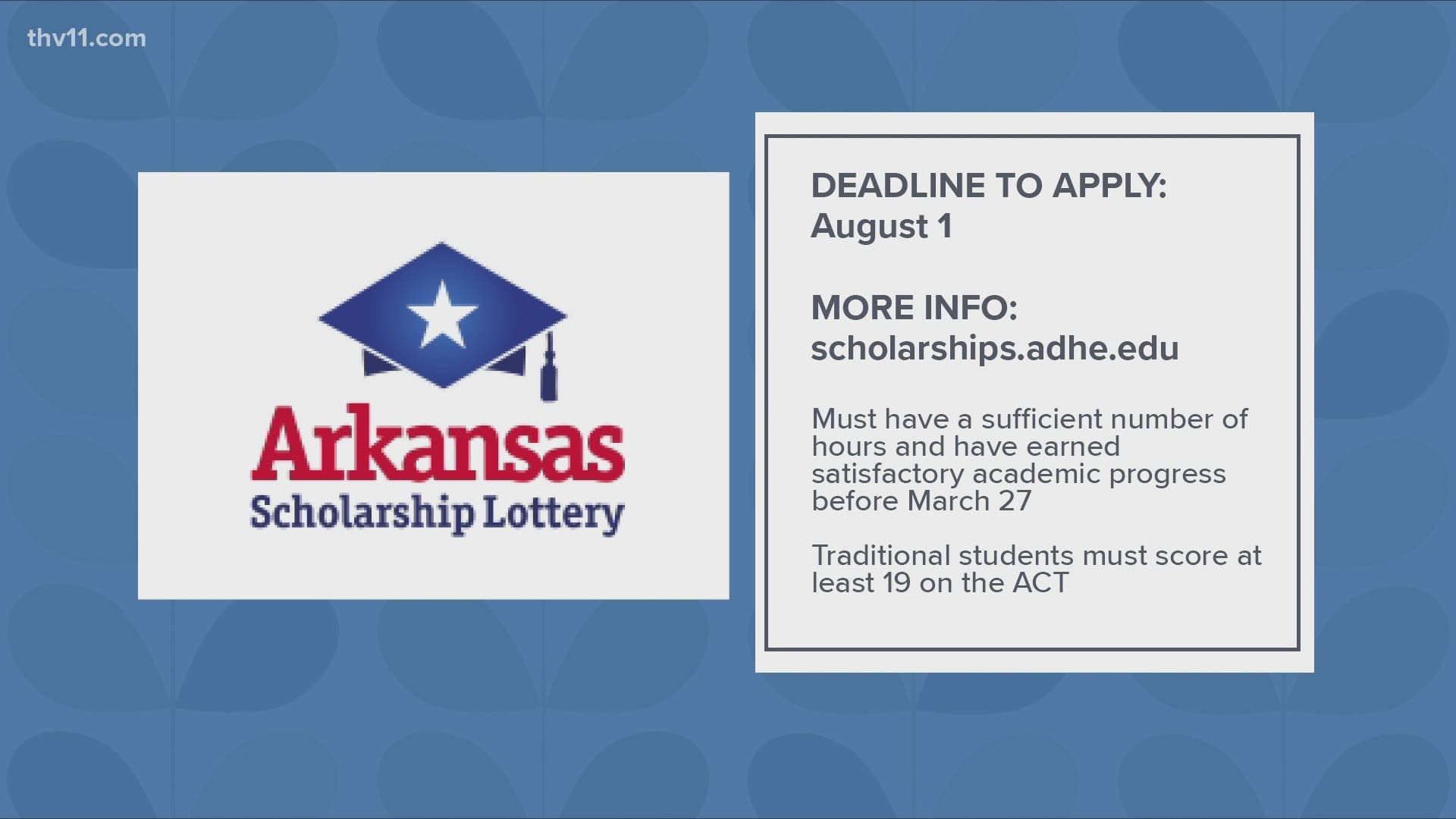 Find out who qualifies for the Arkansas Scholarship Lottery as the deadline quickly approaches.