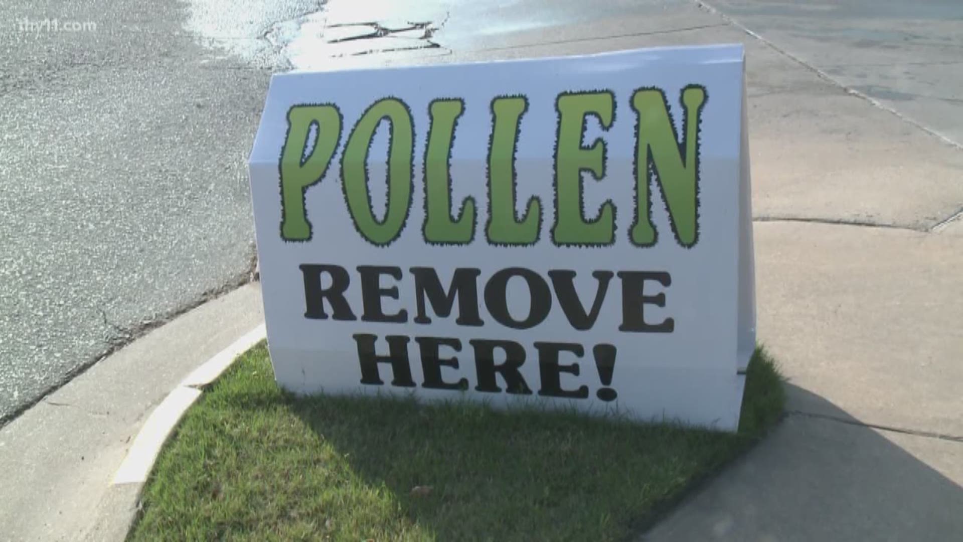 It is peak pollen season and it is unpleasant at best.