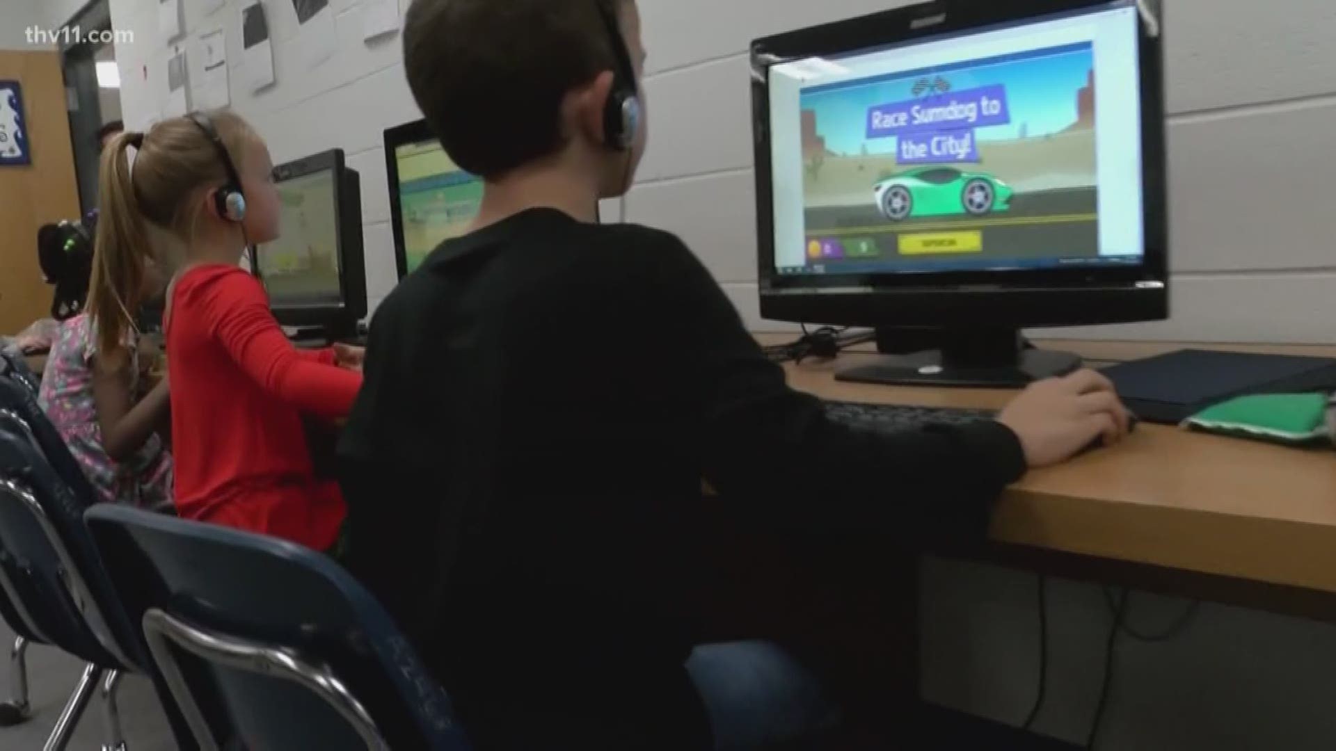 Two schools in southwest Arkansas are being considered among the best in the world when it comes to their progress in technology.