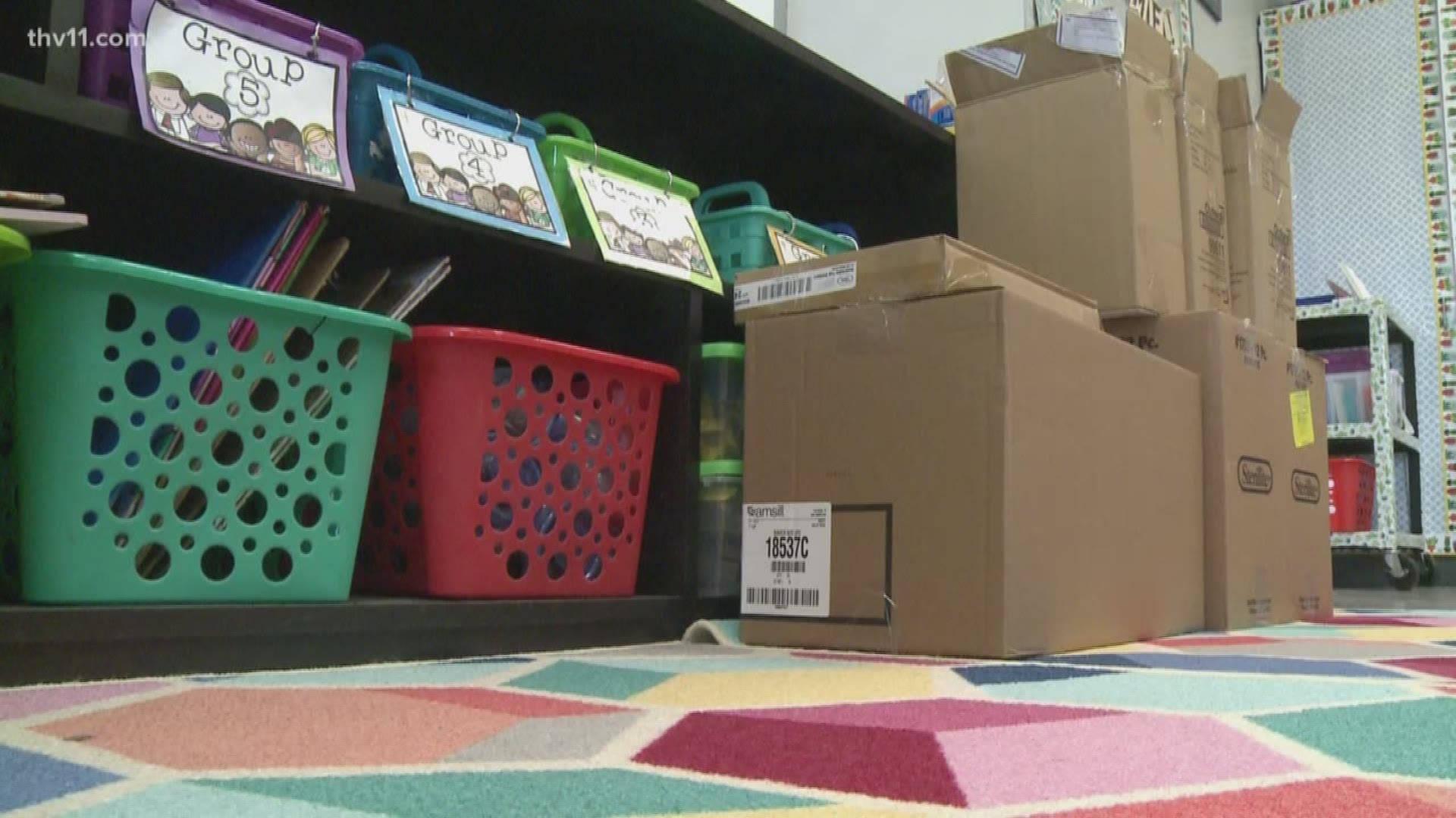 While most parents are busy collecting all the school supplies their child needs for the upcoming school year, parents in Greenbrier are relaxed.
