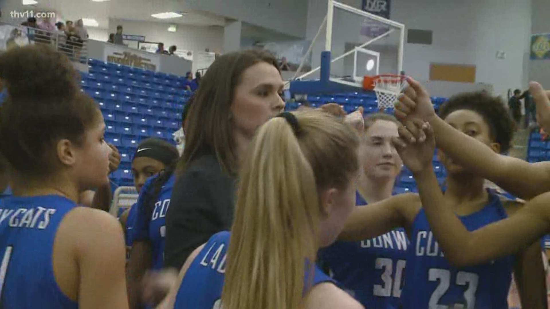 Conway girls pick up road win over NLR