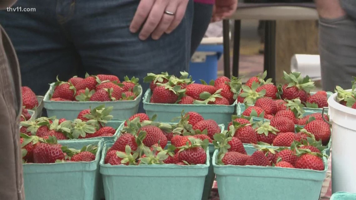 Bernice Garden in Little Rock hosting drivethru farmers' market