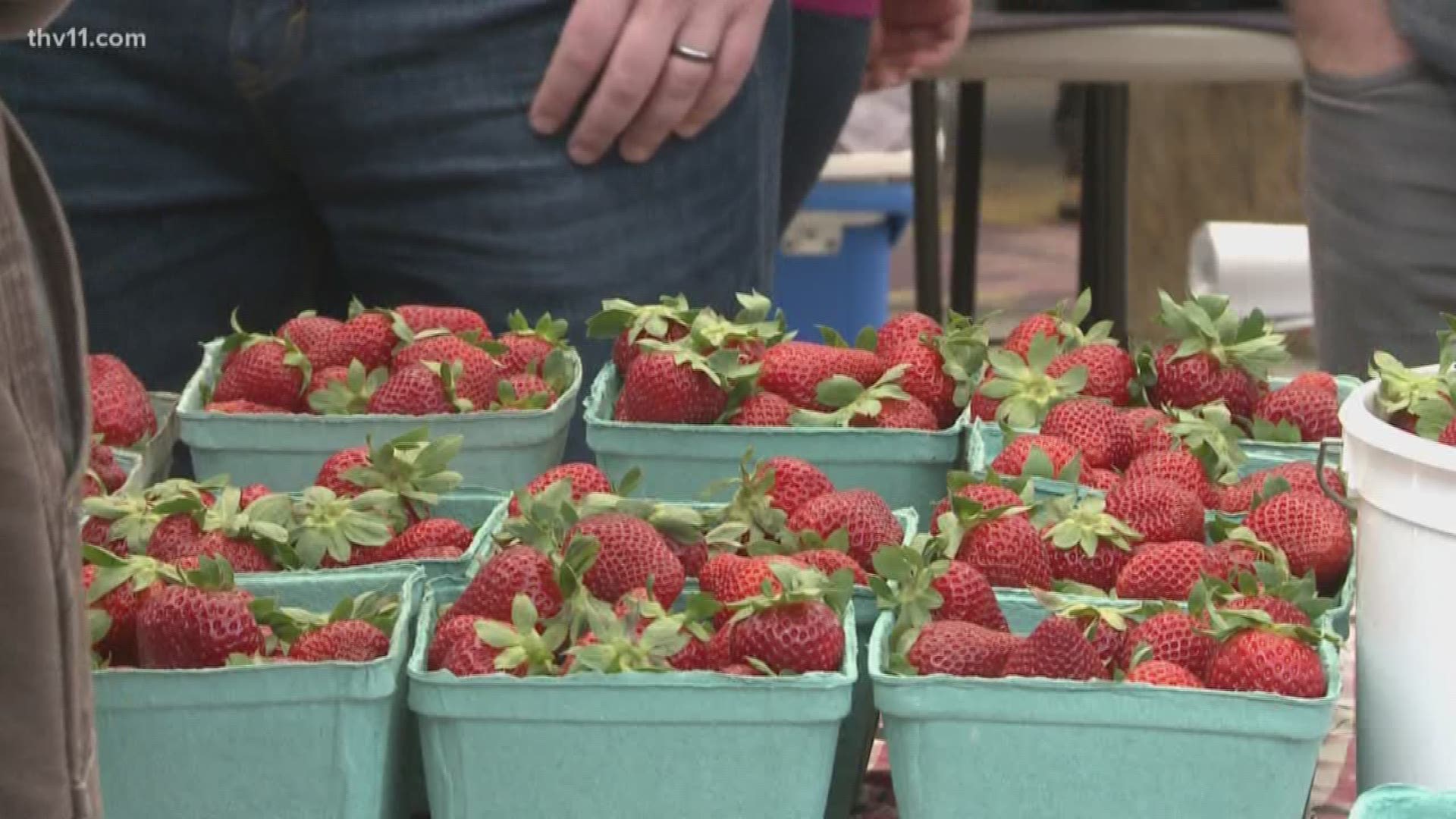 Bernice Garden Farmer's Market holds Strawberry Festival