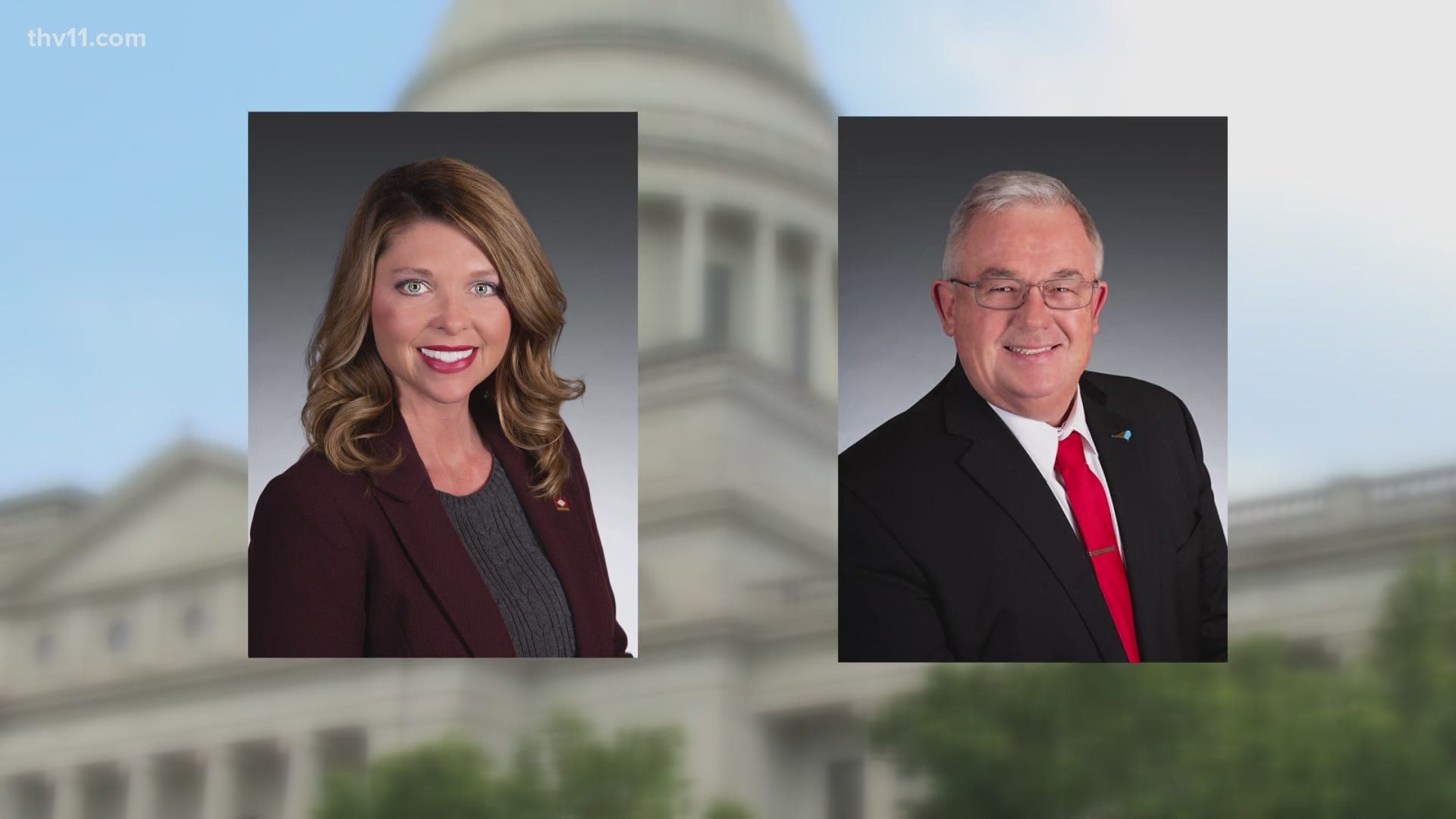 Three Arkansas lawmakers have tested positive for COVID-19. Governor Hutchinson has been exposed, but tested negative.
