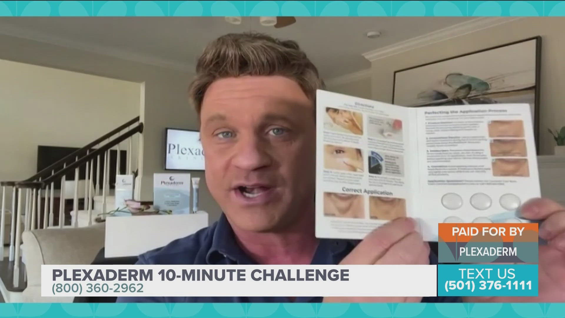 Enhance your look and reduce signs of aging by taking the 10-minute Plexaderm challenge.