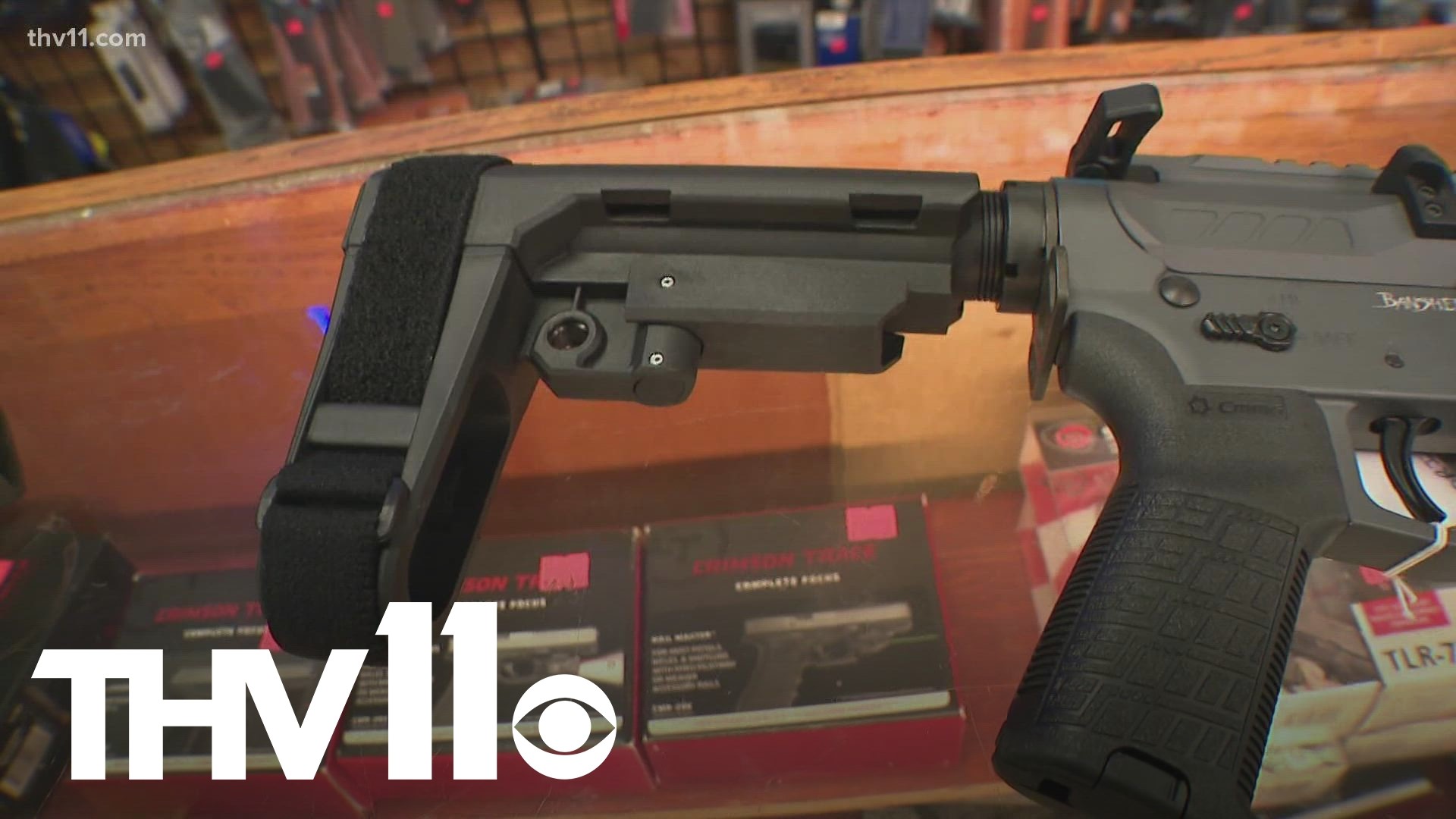 Those who use a brace stabilizer will have to register their weapons with the government. Gun control groups support it, but not everyone agrees with the new policy.