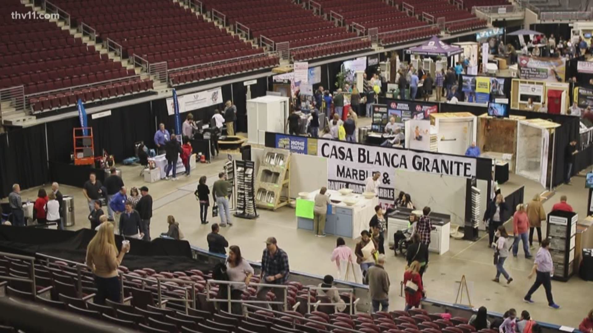 Thousands of people are getting some DIY inspiration as the Home Show comes to Little Rock.