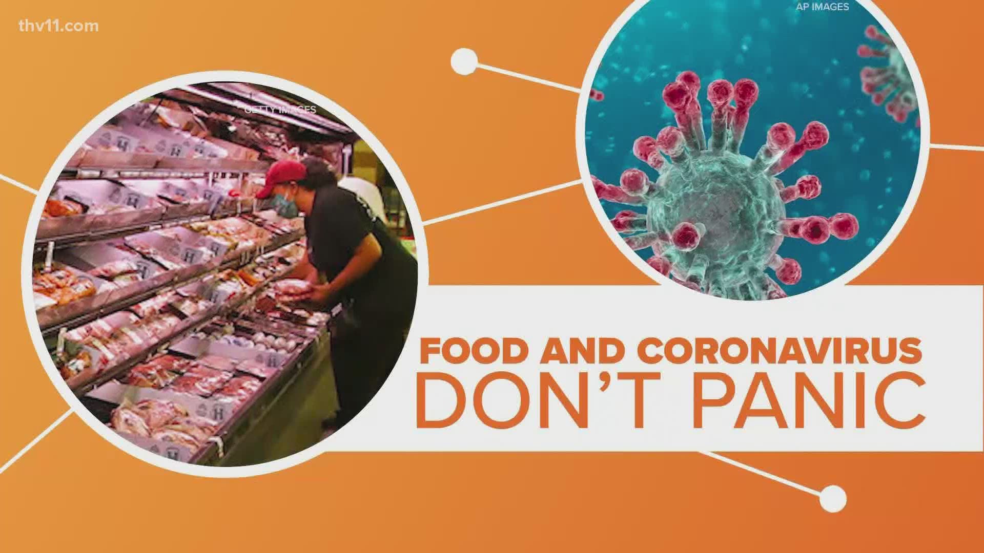 You've heard the phrase "you are what you eat," but could be eating coronavirus? It's a question that sent social media into a panic recently.