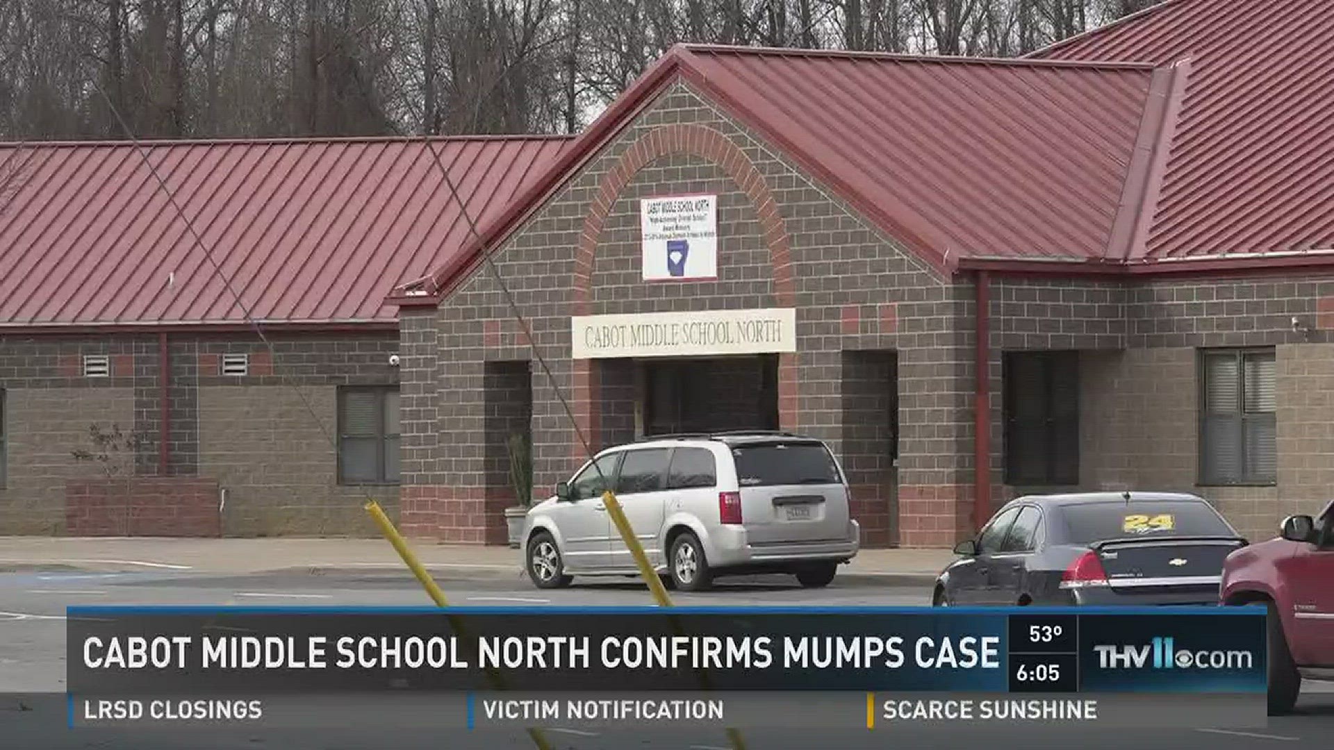 Cabot Middle School North confirms mumps case