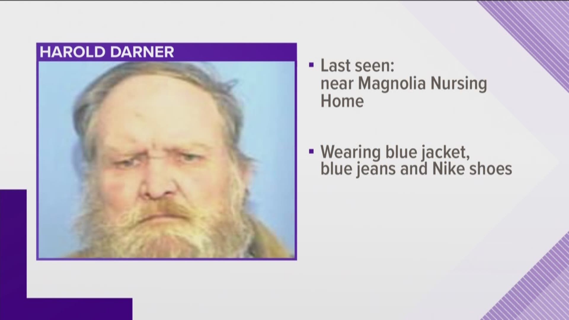 LRPD wants your help searching for this man, 72-year-old Harold Darner.