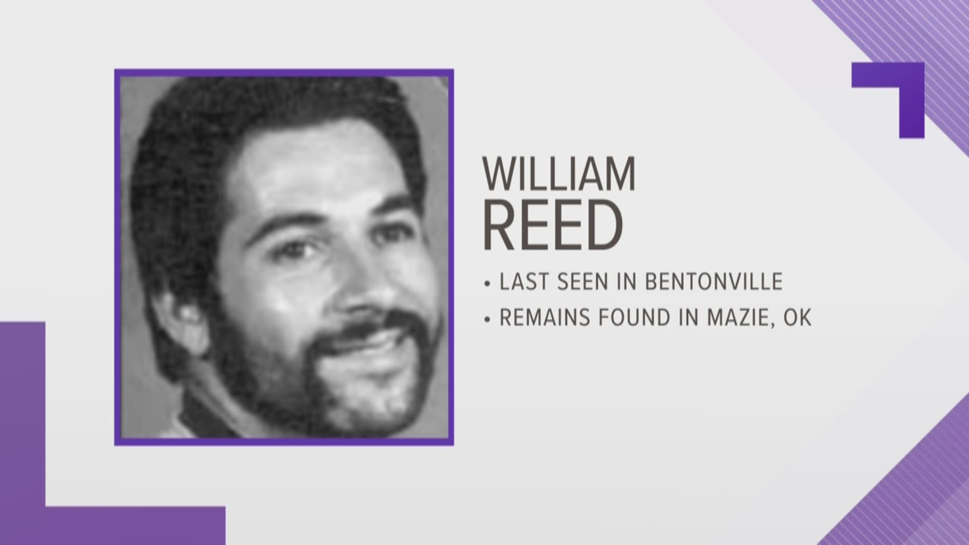 An Arkansas man whose remains were found in Oklahoma has been identified more than 30 years after his death thanks to DNA technology.