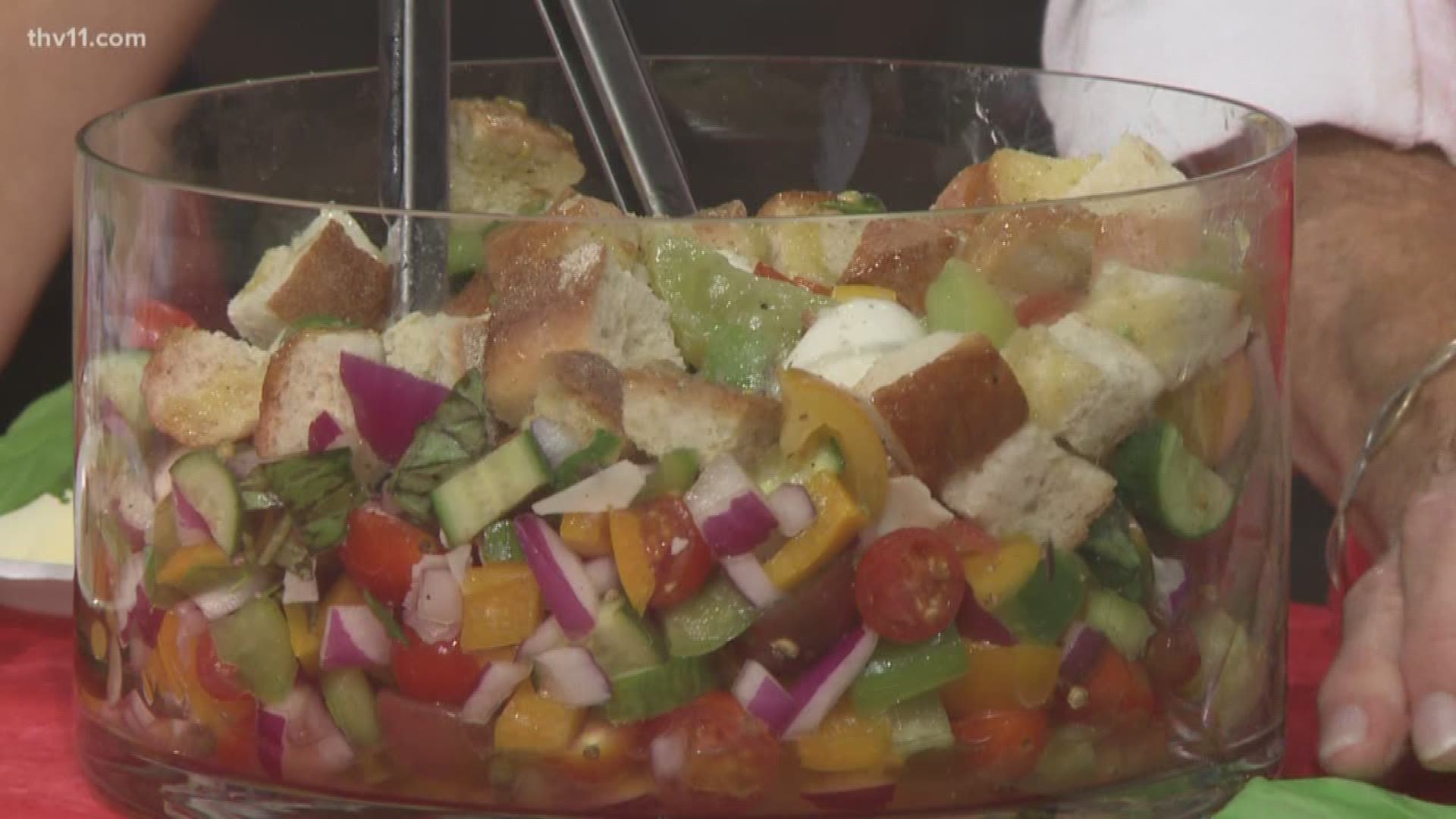 Debbie Arnold Shows us how to make a refreshing summer salad.